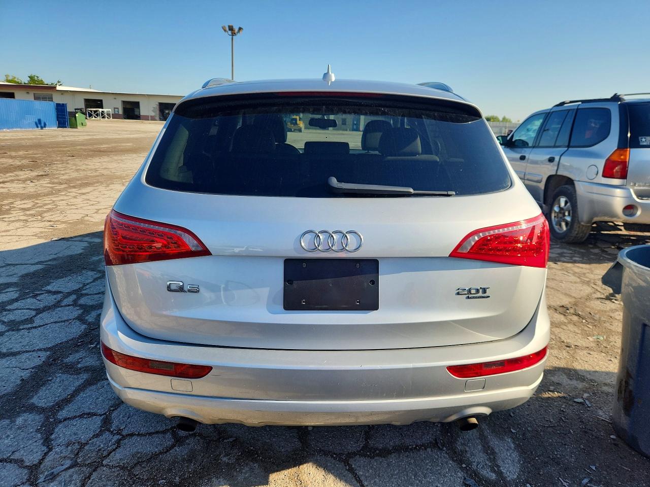 2012 Audi Q5 Premium Plus Silver vin: WA1LFAFPXCA122332