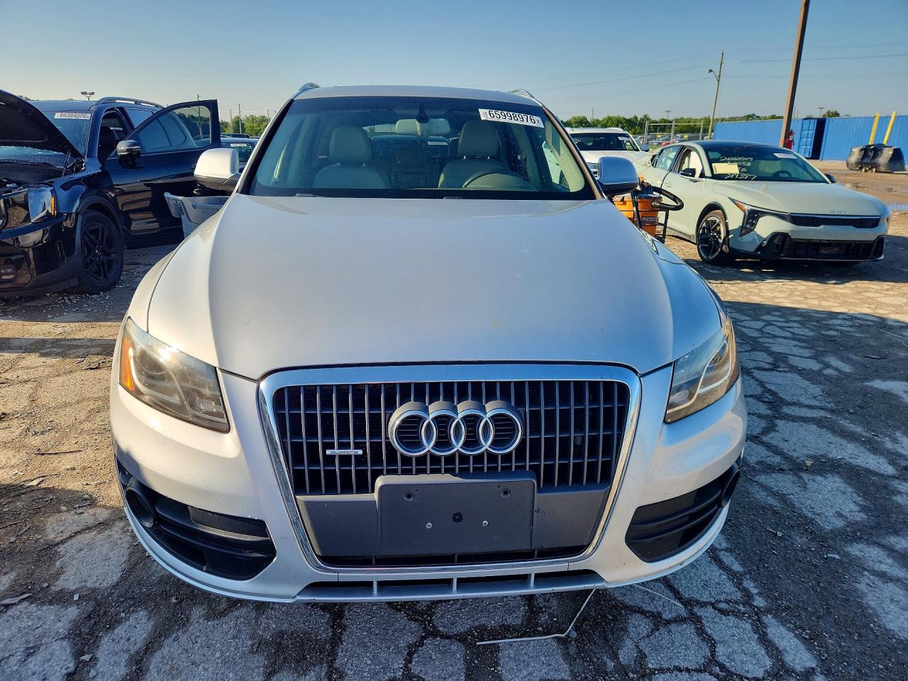 2012 Audi Q5 Premium Plus Silver vin: WA1LFAFPXCA122332