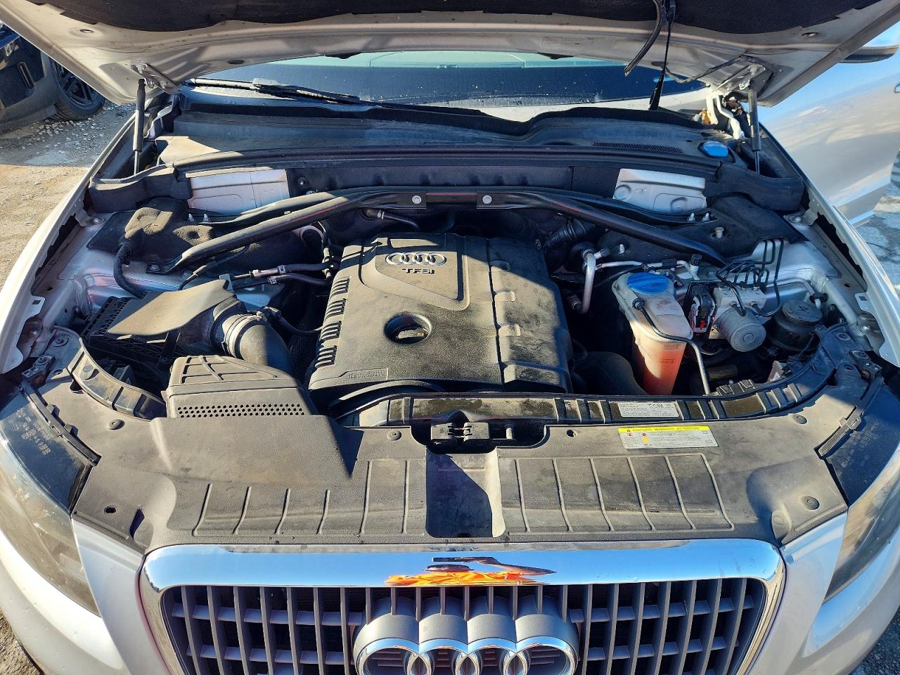 2012 Audi Q5 Premium Plus Silver vin: WA1LFAFPXCA122332