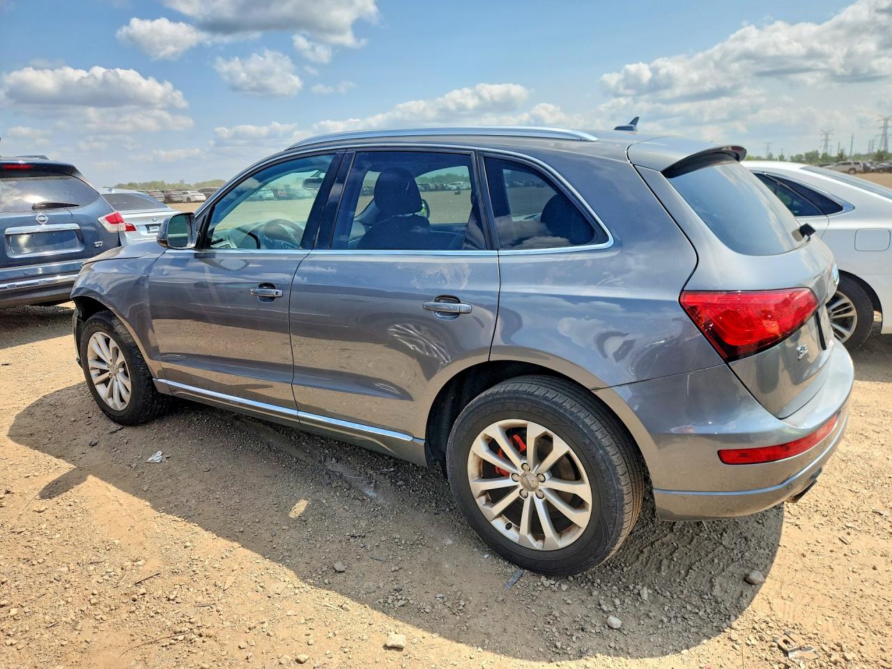 2014 Audi Q5 Premium Plus Серый vin: WA1LFAFPXEA003330