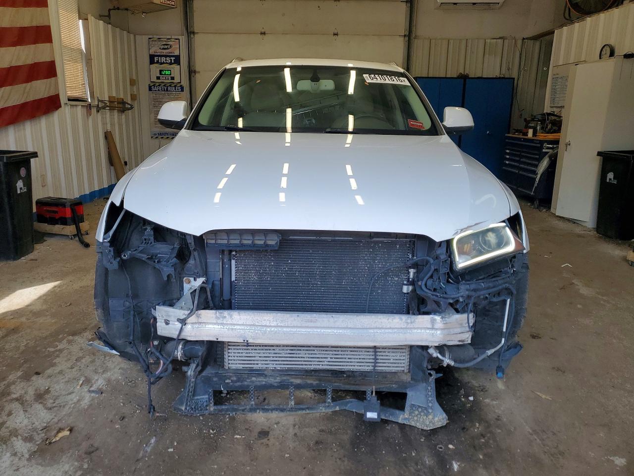 2014 Audi Q5 Premium Plus White vin: WA1LFAFPXEA047232
