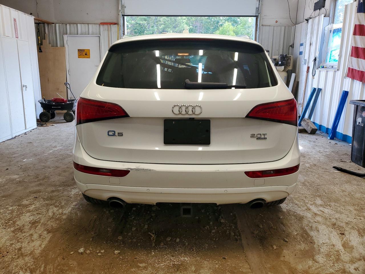 2014 Audi Q5 Premium Plus White vin: WA1LFAFPXEA047232