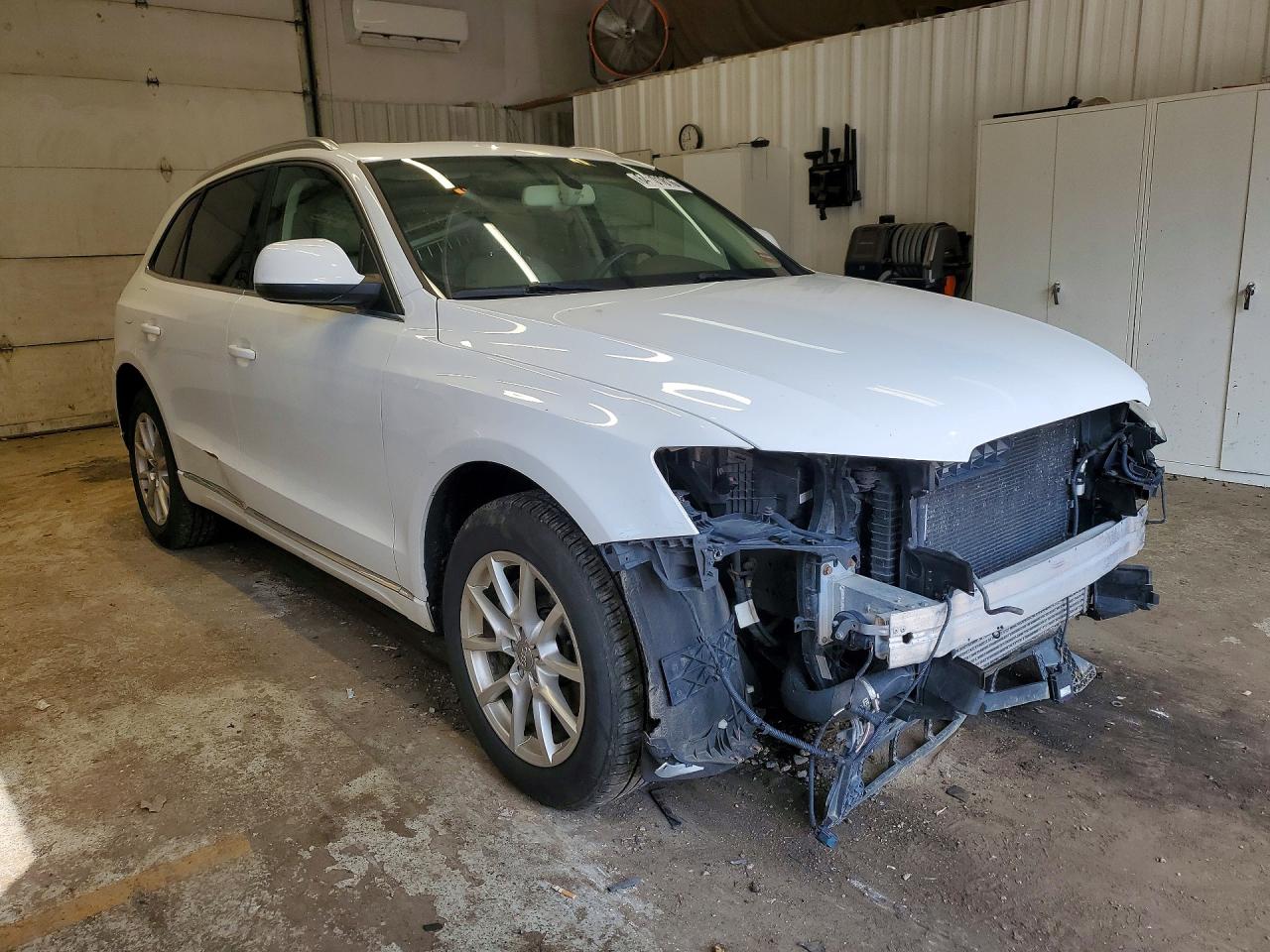 2014 Audi Q5 Premium Plus White vin: WA1LFAFPXEA047232