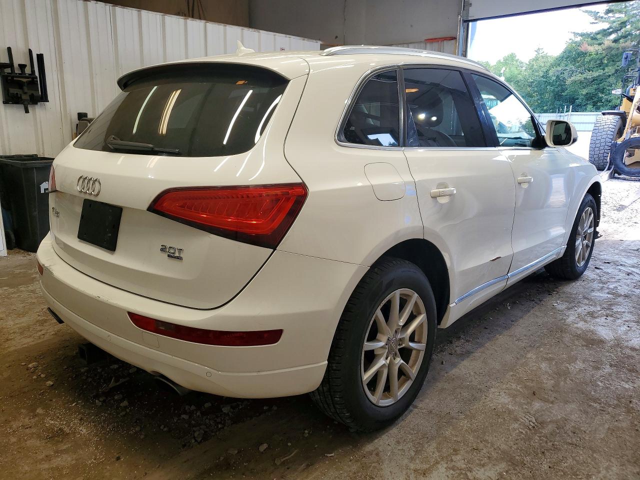 2014 Audi Q5 Premium Plus White vin: WA1LFAFPXEA047232
