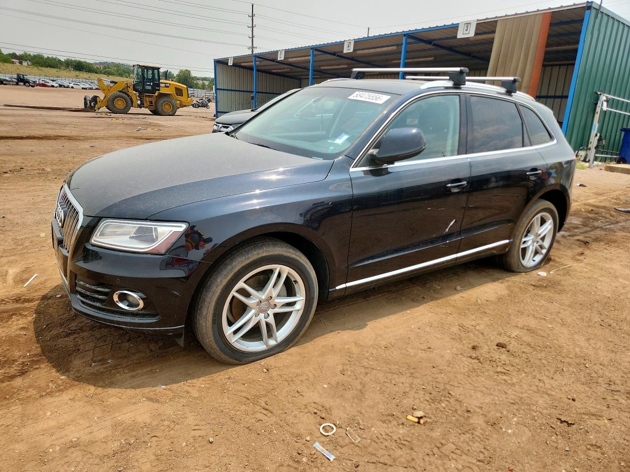 2014 Audi Q5 Premium Plus Черный vin: WA1LFAFPXEA067335