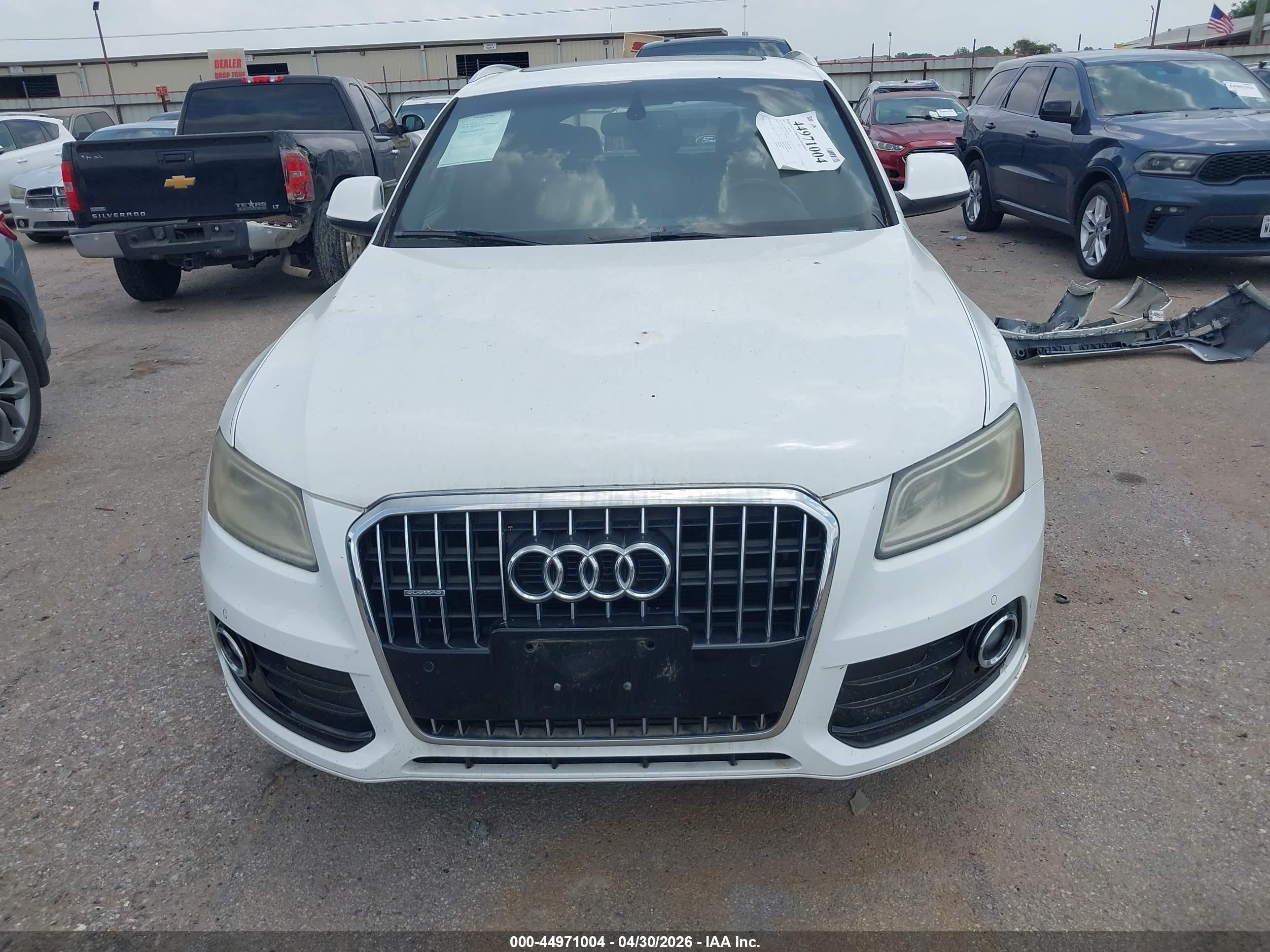 2014 Audi Q5 2.0t Premium White vin: WA1LFAFPXEA082966
