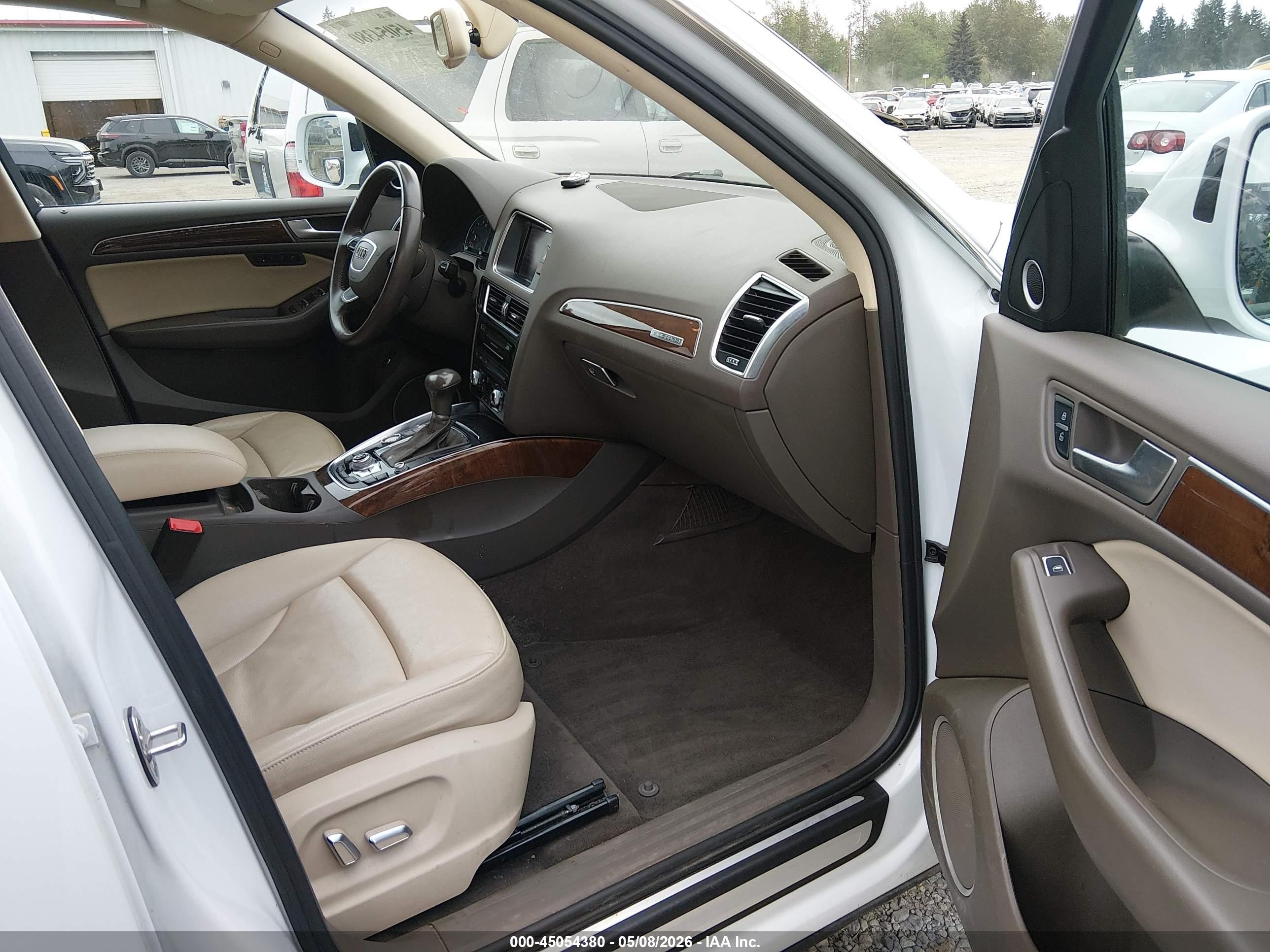 2015 Audi Q5 2.0t Premium White vin: WA1LFAFPXFA018170