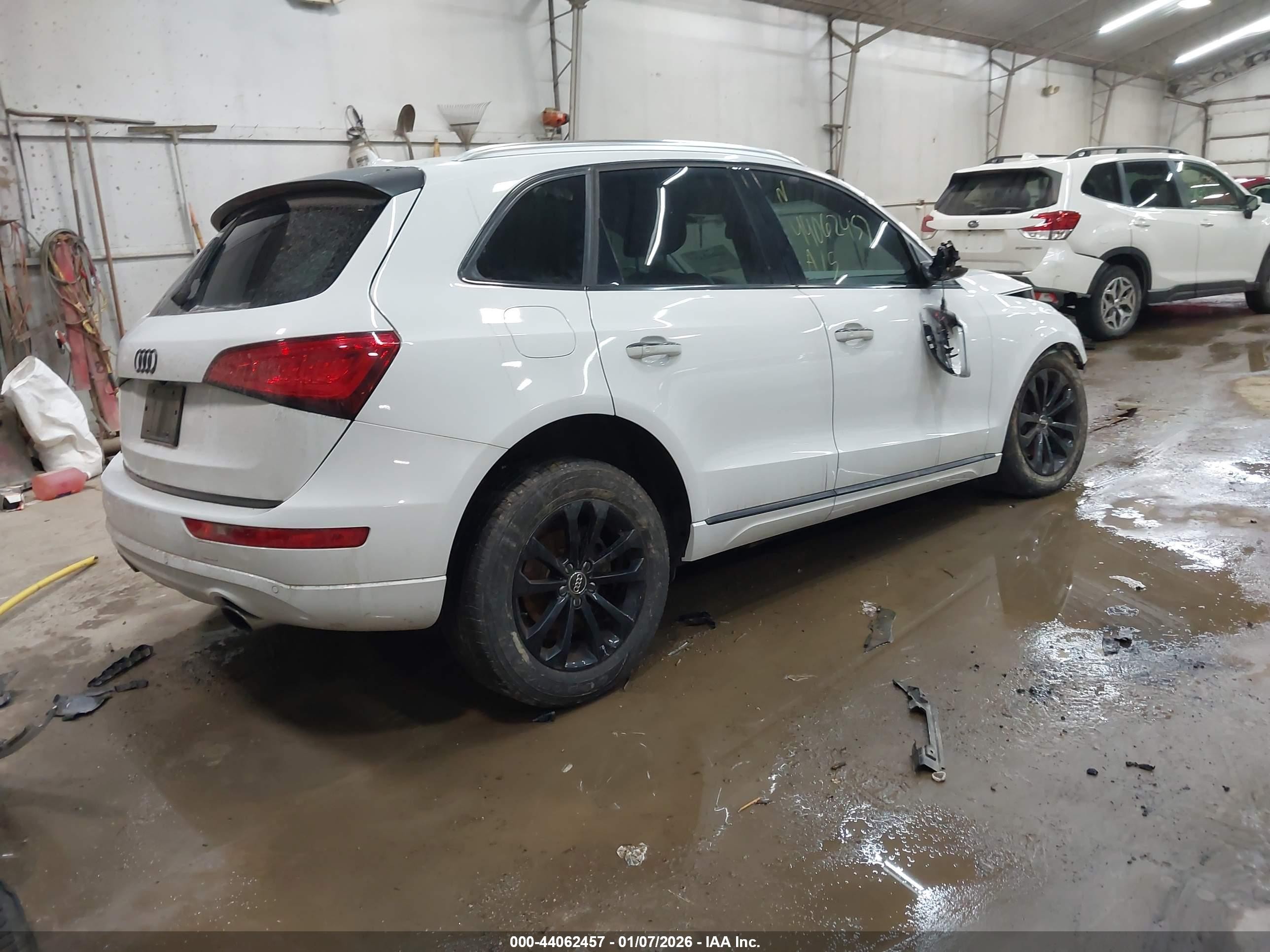 2015 Audi Q5 2.0t Premium White vin: WA1LFAFPXFA037298