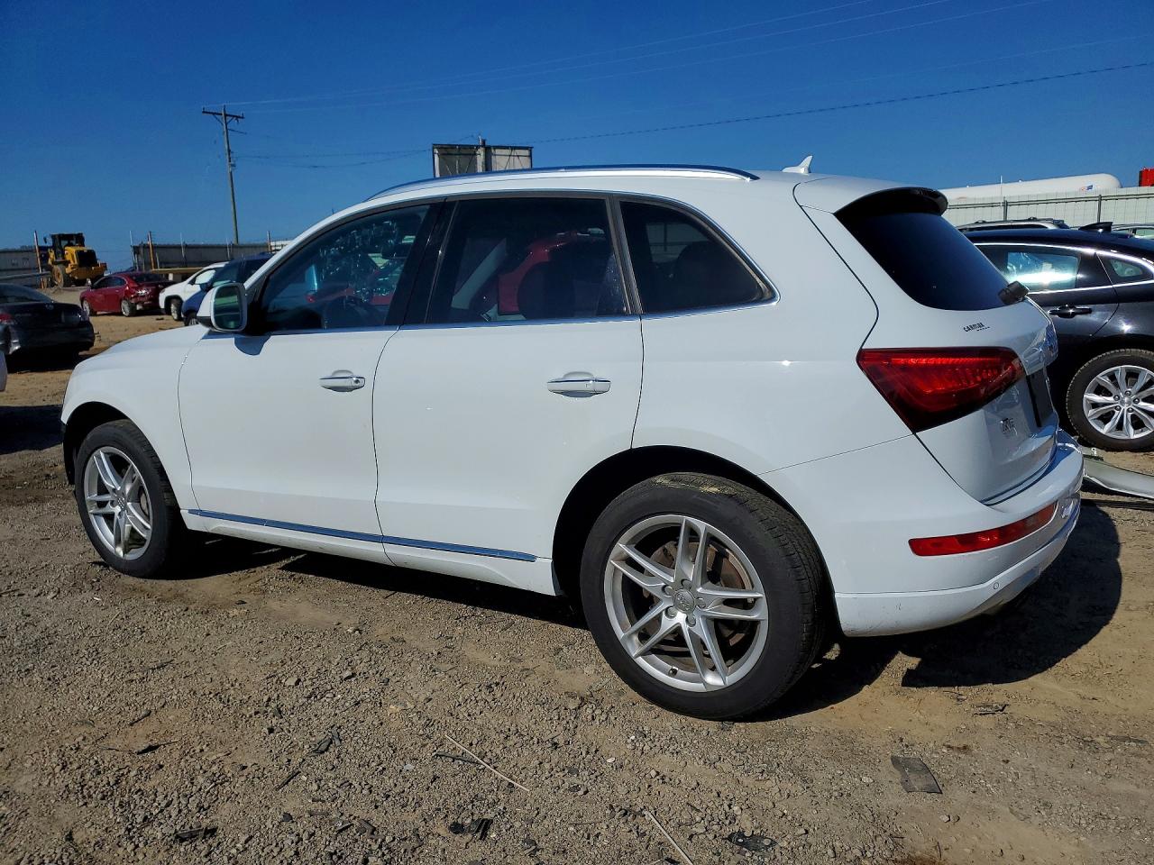 2015 Audi Q5 Premium Plus White vin: WA1LFAFPXFA045689