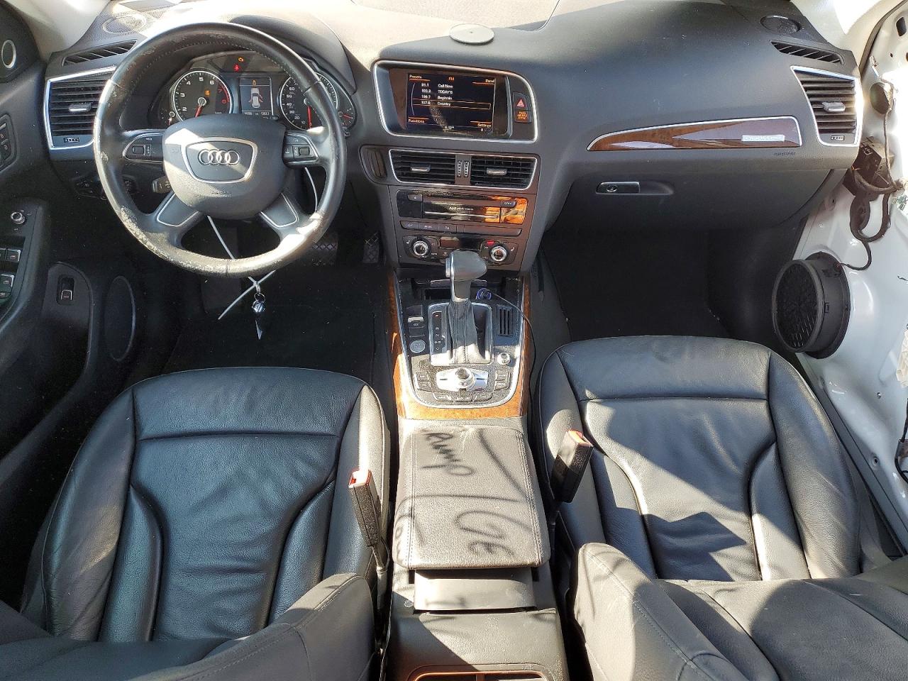 2015 Audi Q5 Premium Plus White vin: WA1LFAFPXFA045689