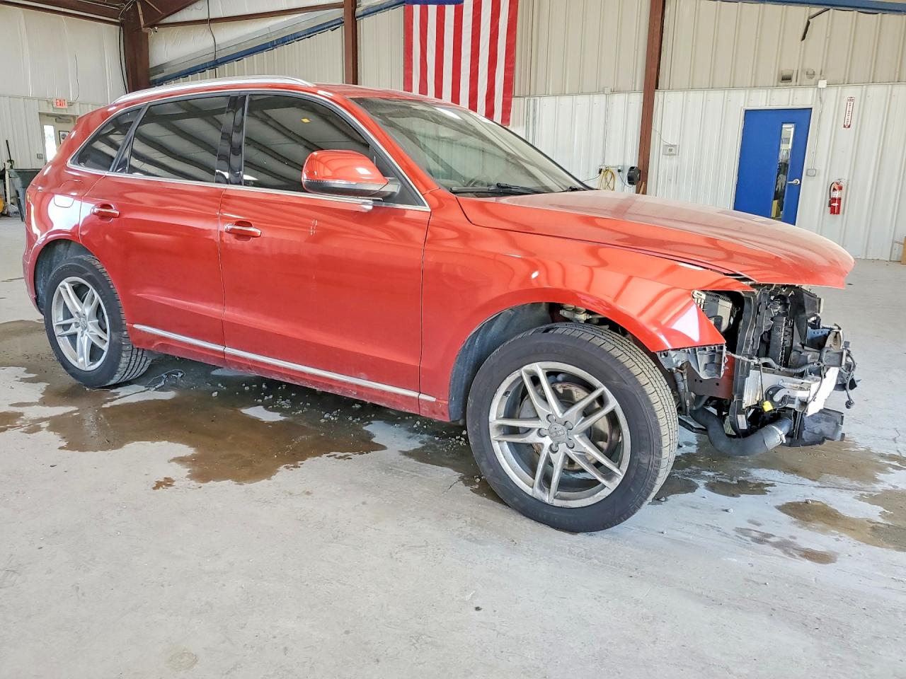 2015 Audi Q5 Premium Plus Orange vin: WA1LFAFPXFA048396