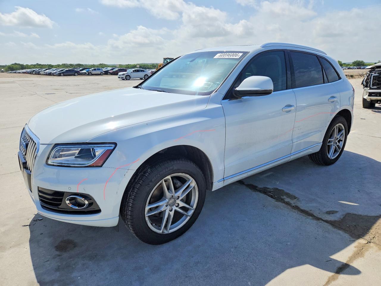 2015 Audi Q5 Premium Plus White vin: WA1LFAFPXFA063187