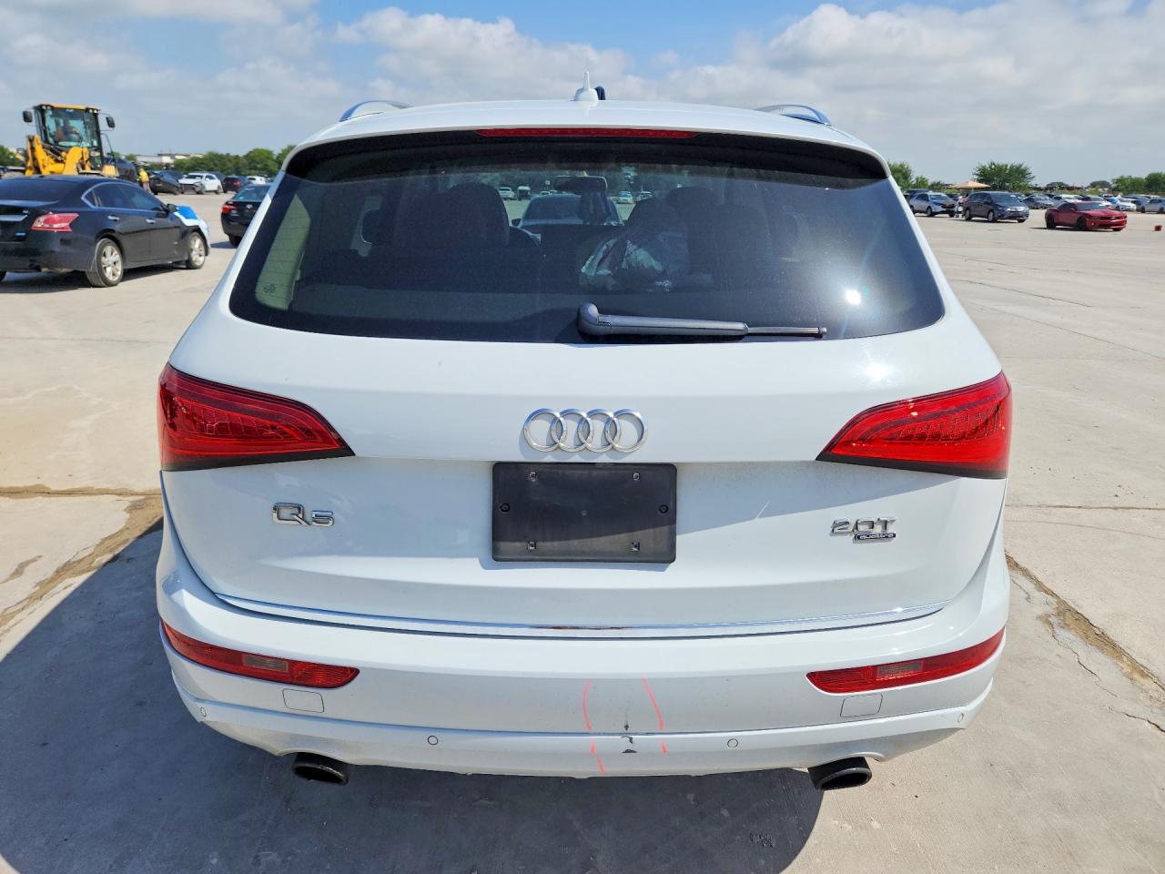 2015 Audi Q5 Premium Plus White vin: WA1LFAFPXFA063187