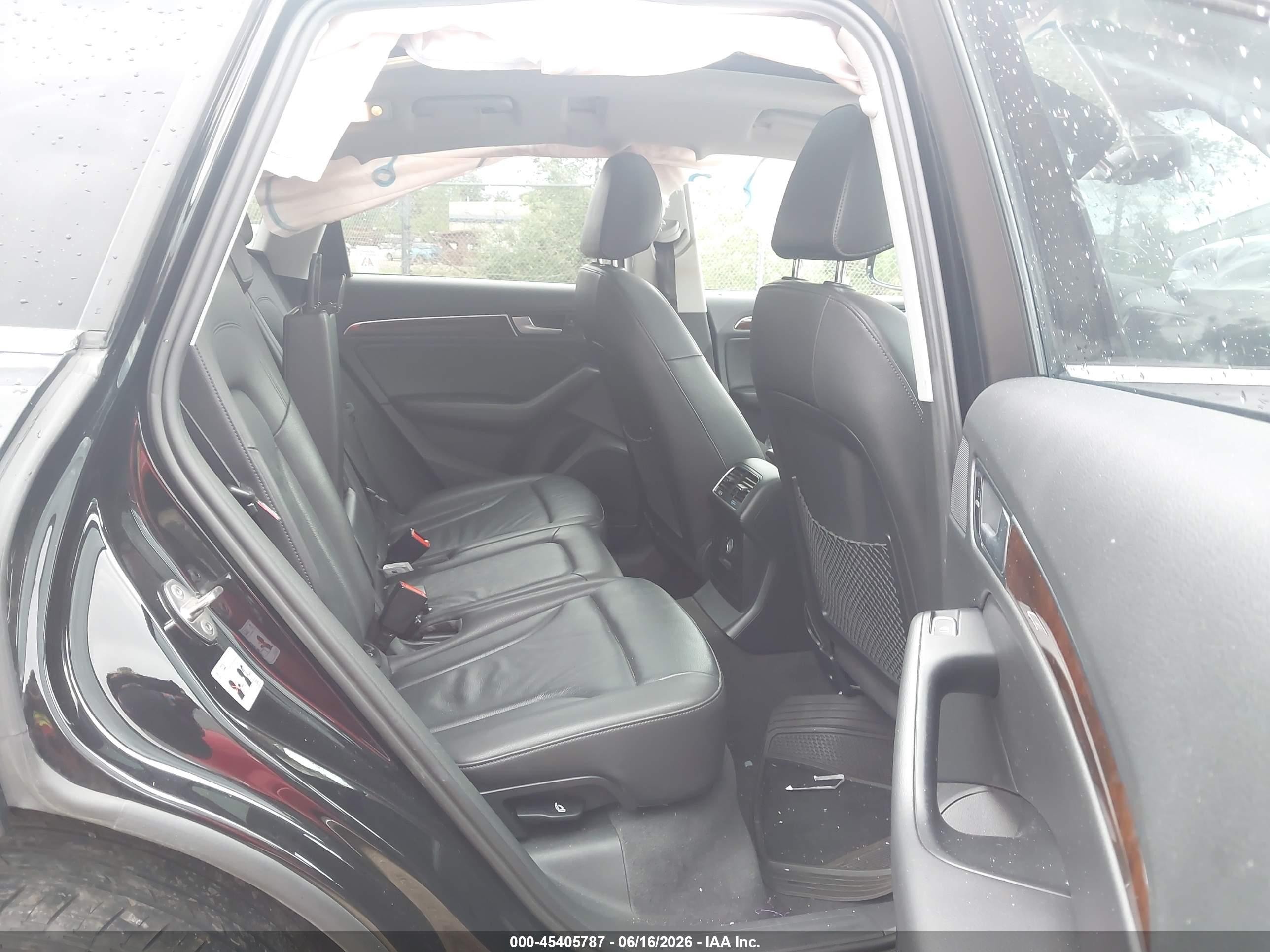 2015 Audi Q5 2.0t Premium Black vin: WA1LFAFPXFA064999