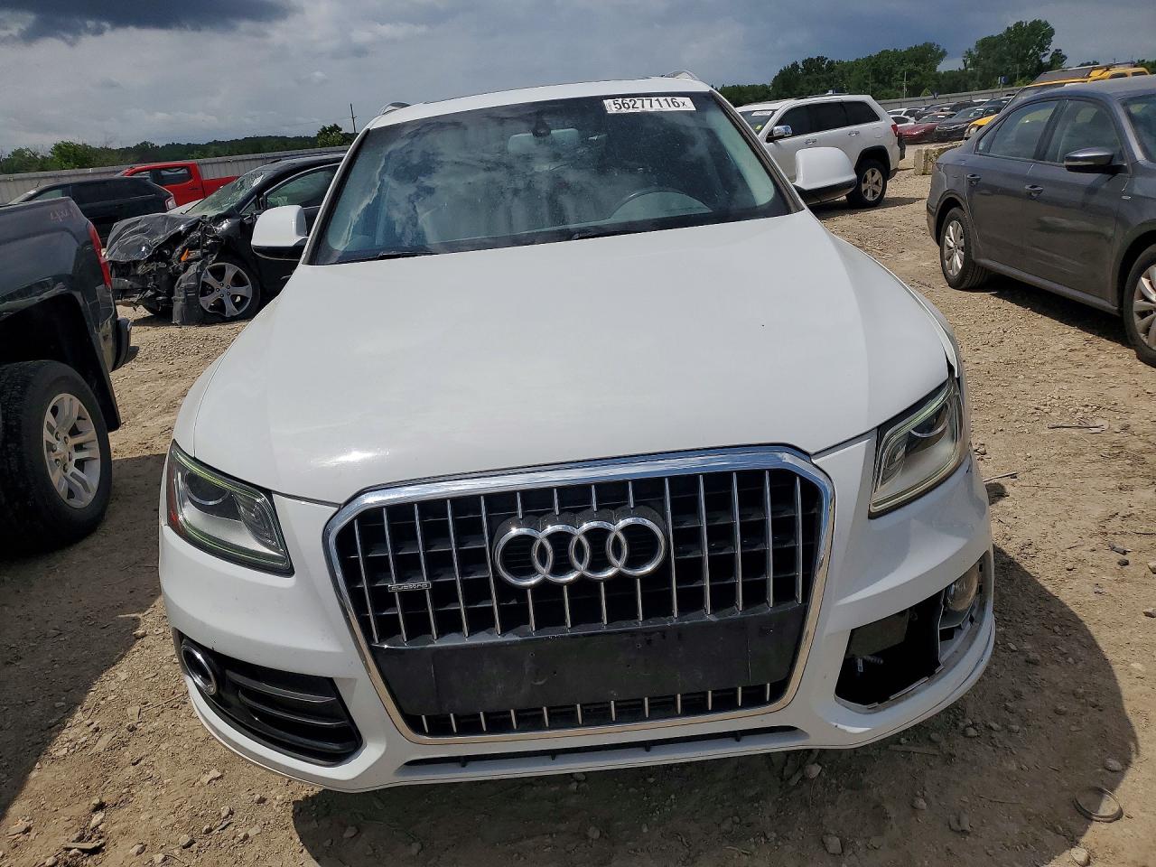 2015 Audi Q5 Premium Plus White vin: WA1LFAFPXFA094746
