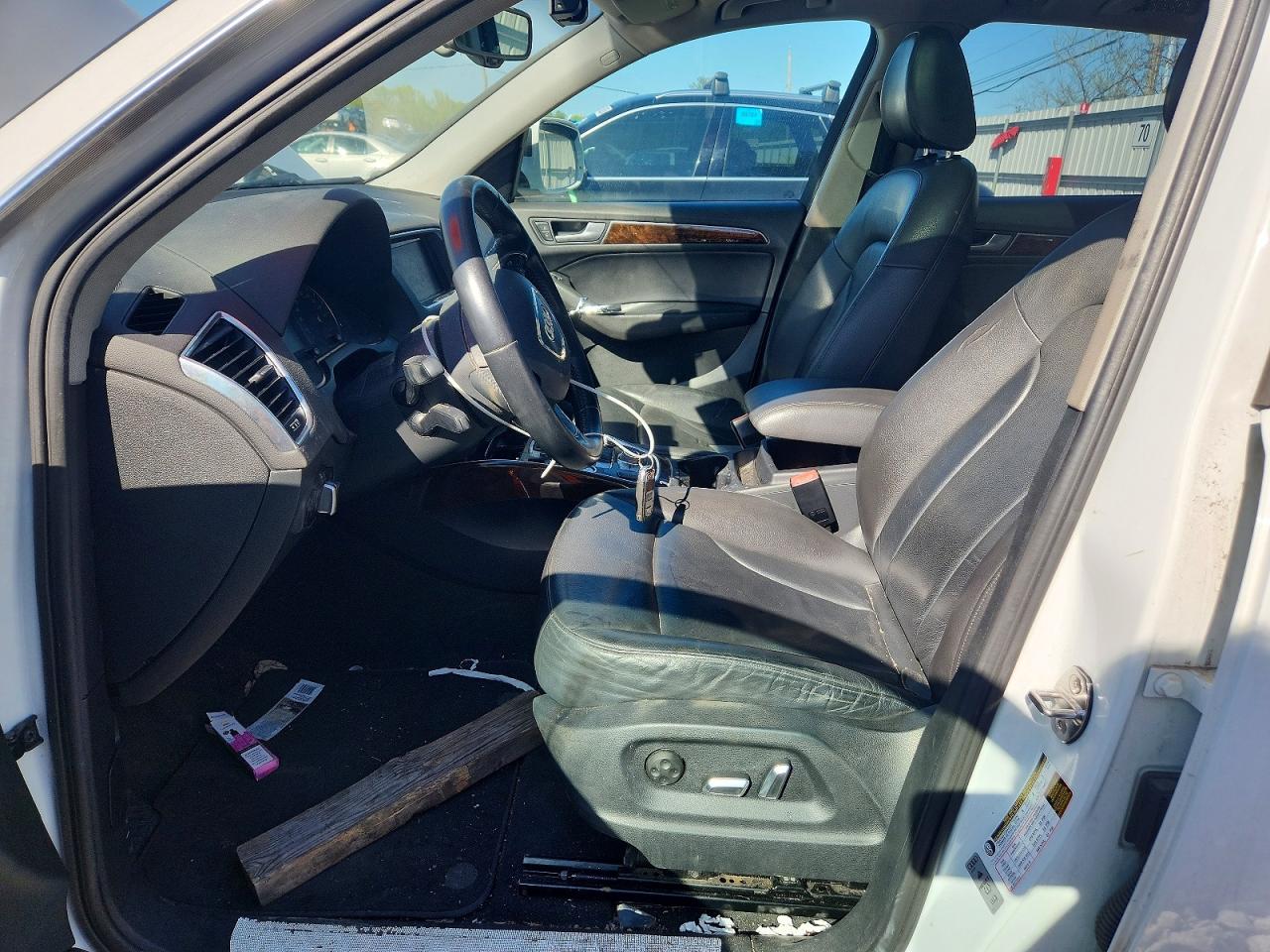 2015 Audi Q5 Premium Plus White vin: WA1LFAFPXFA109200