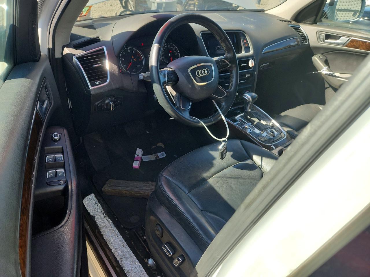 2015 Audi Q5 Premium Plus White vin: WA1LFAFPXFA109200