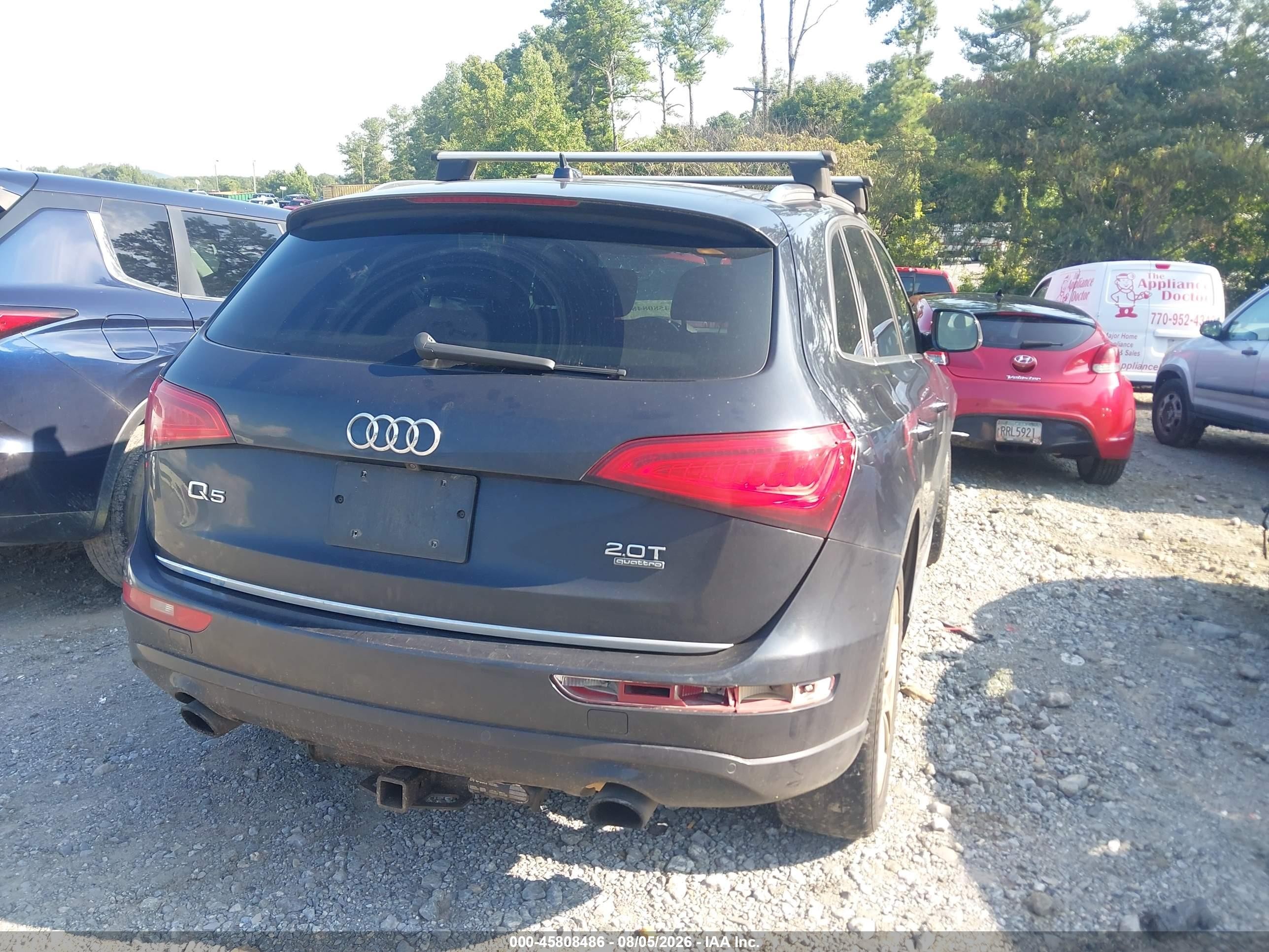 2015 Audi Q5 2.0t Premium Black vin: WA1LFAFPXFA117877