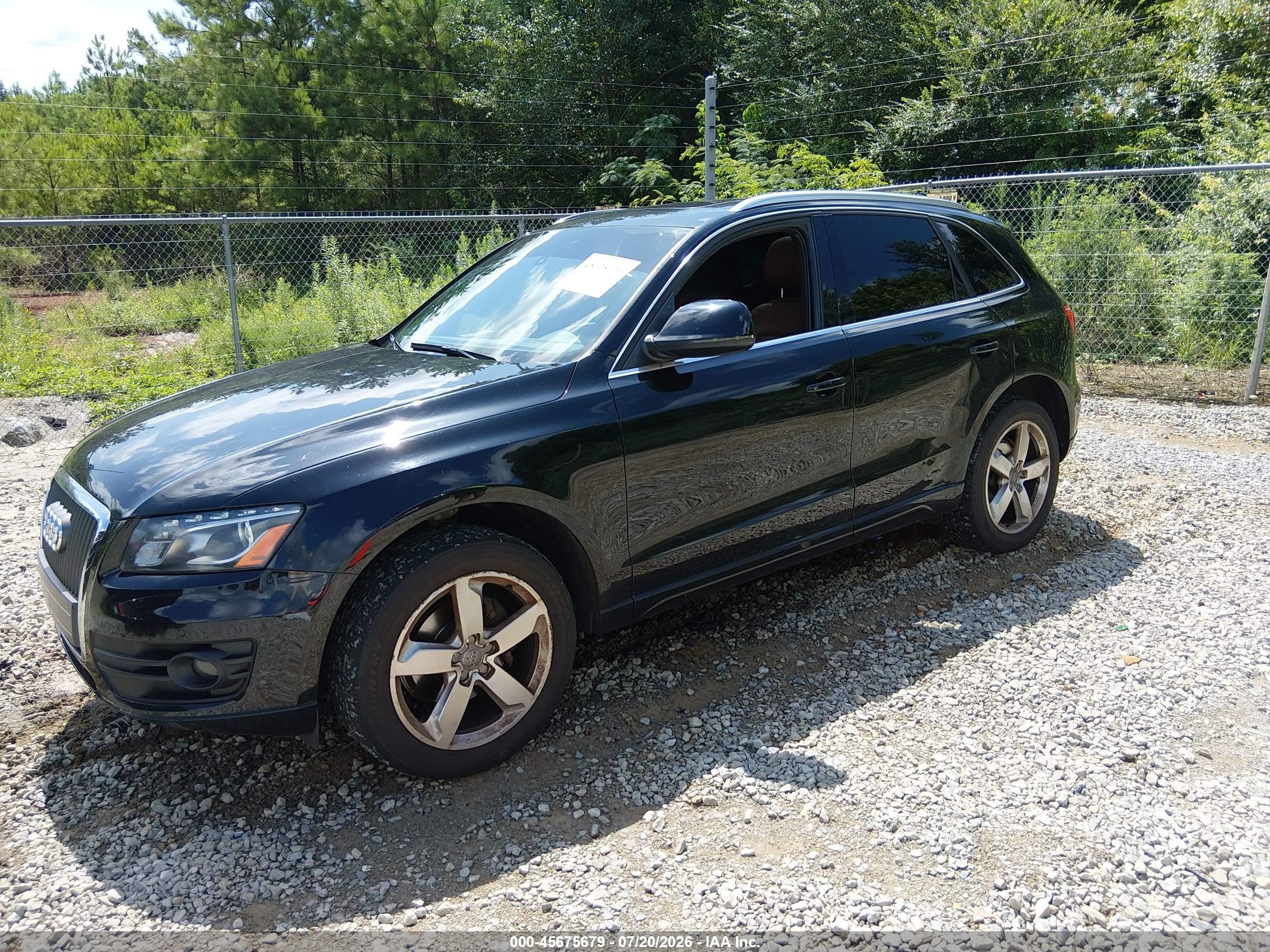 2012 Audi Q5 2.0t Premium Black vin: WA1LFBFP0CA103875