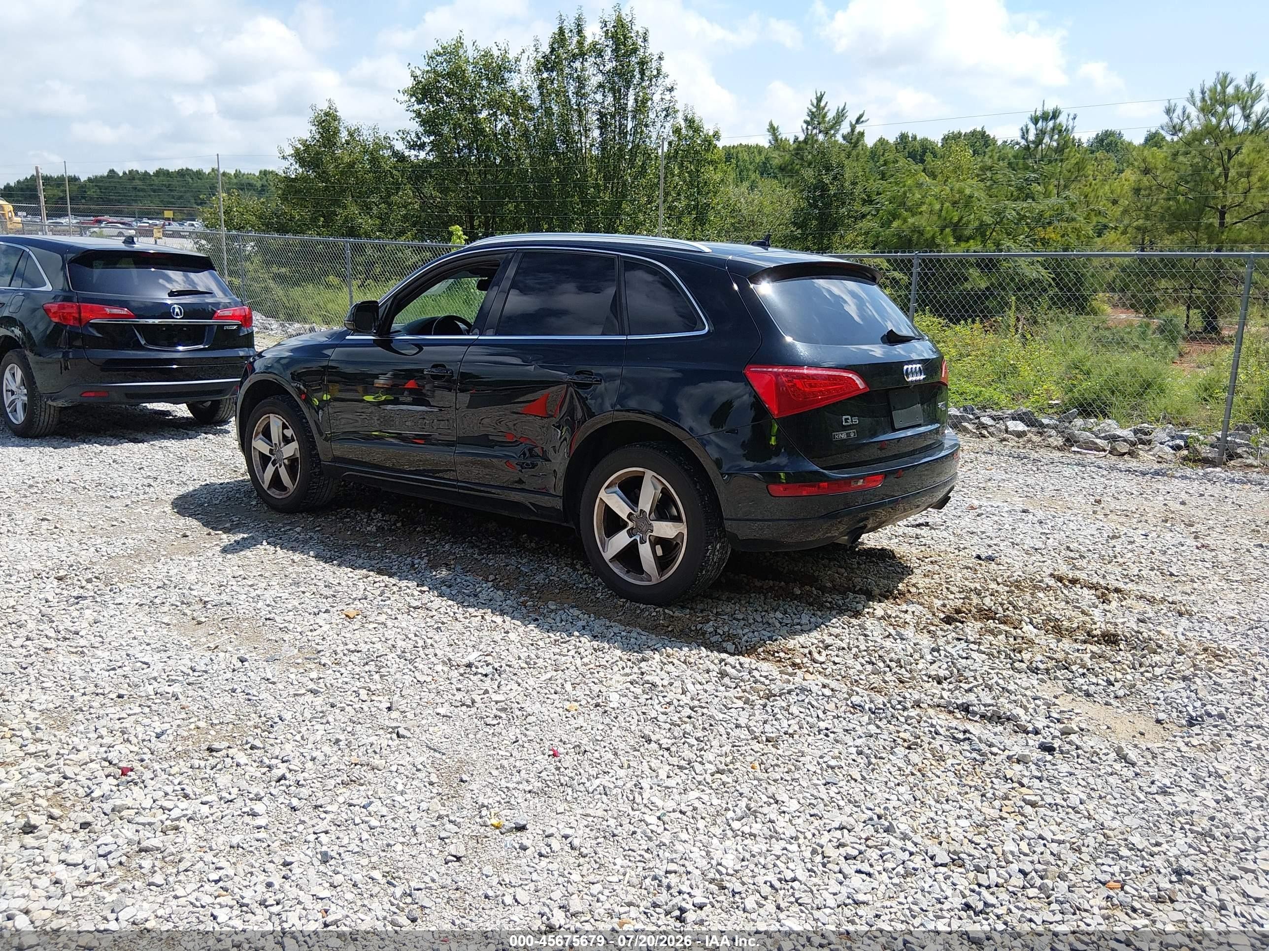 2012 Audi Q5 2.0t Premium Black vin: WA1LFBFP0CA103875