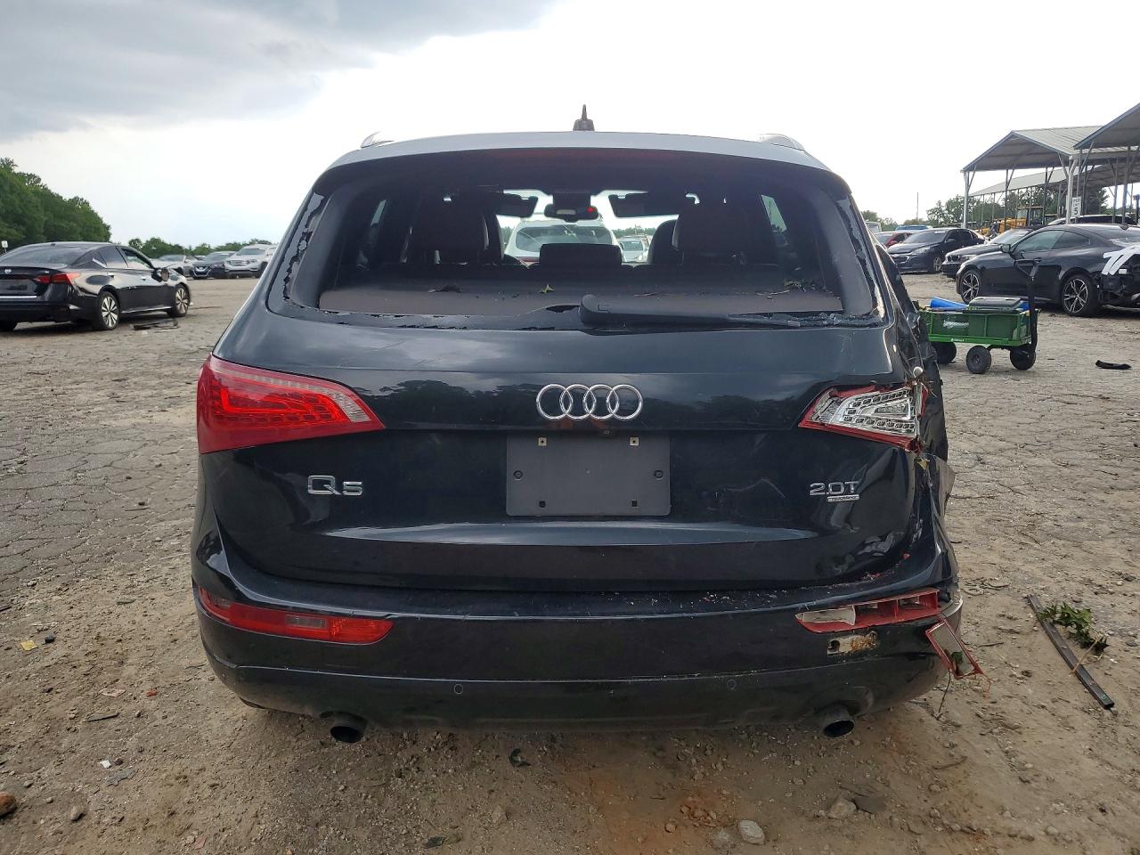 2011 Audi Q5 Premium Plus Black vin: WA1LFBFP7BA100812
