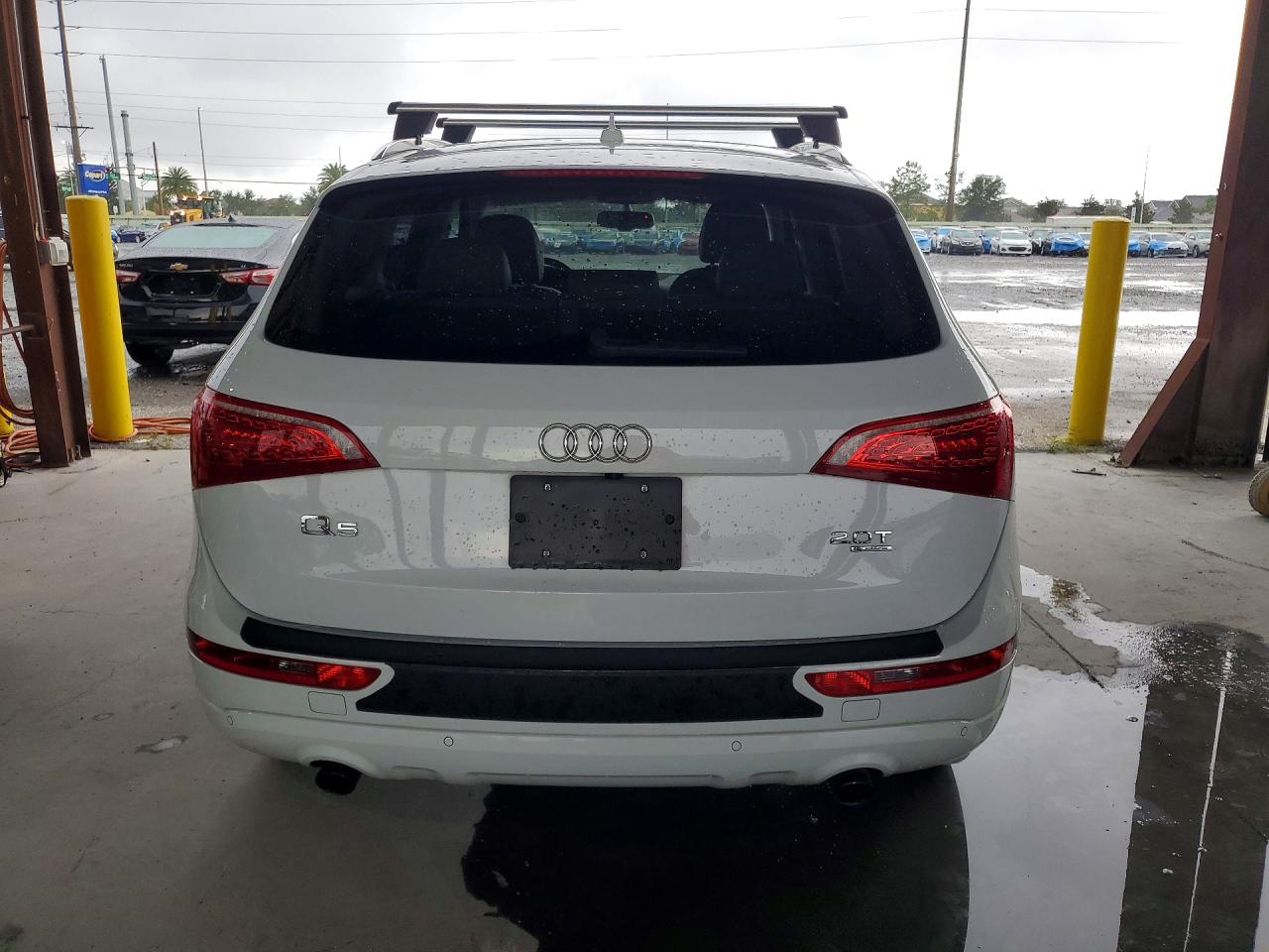 2012 Audi Q5 Premium Plus White vin: WA1LFBFP7CA052455