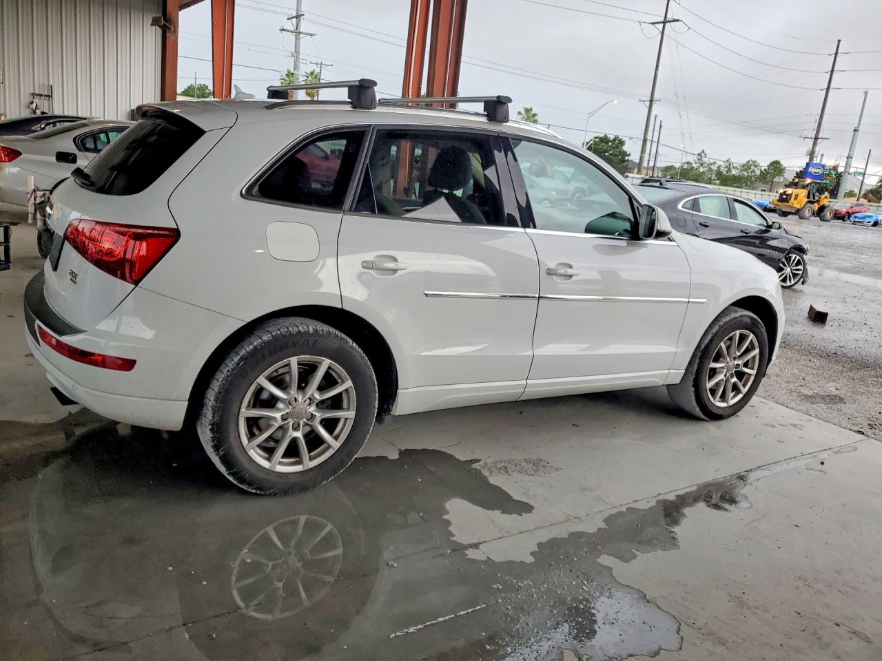 2012 Audi Q5 Premium Plus White vin: WA1LFBFP7CA052455