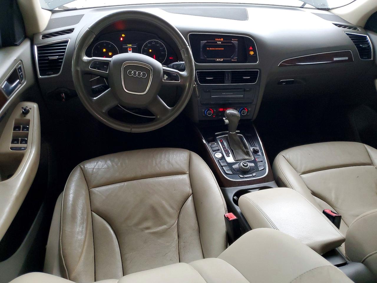2012 Audi Q5 Premium Plus White vin: WA1LFBFP7CA052455