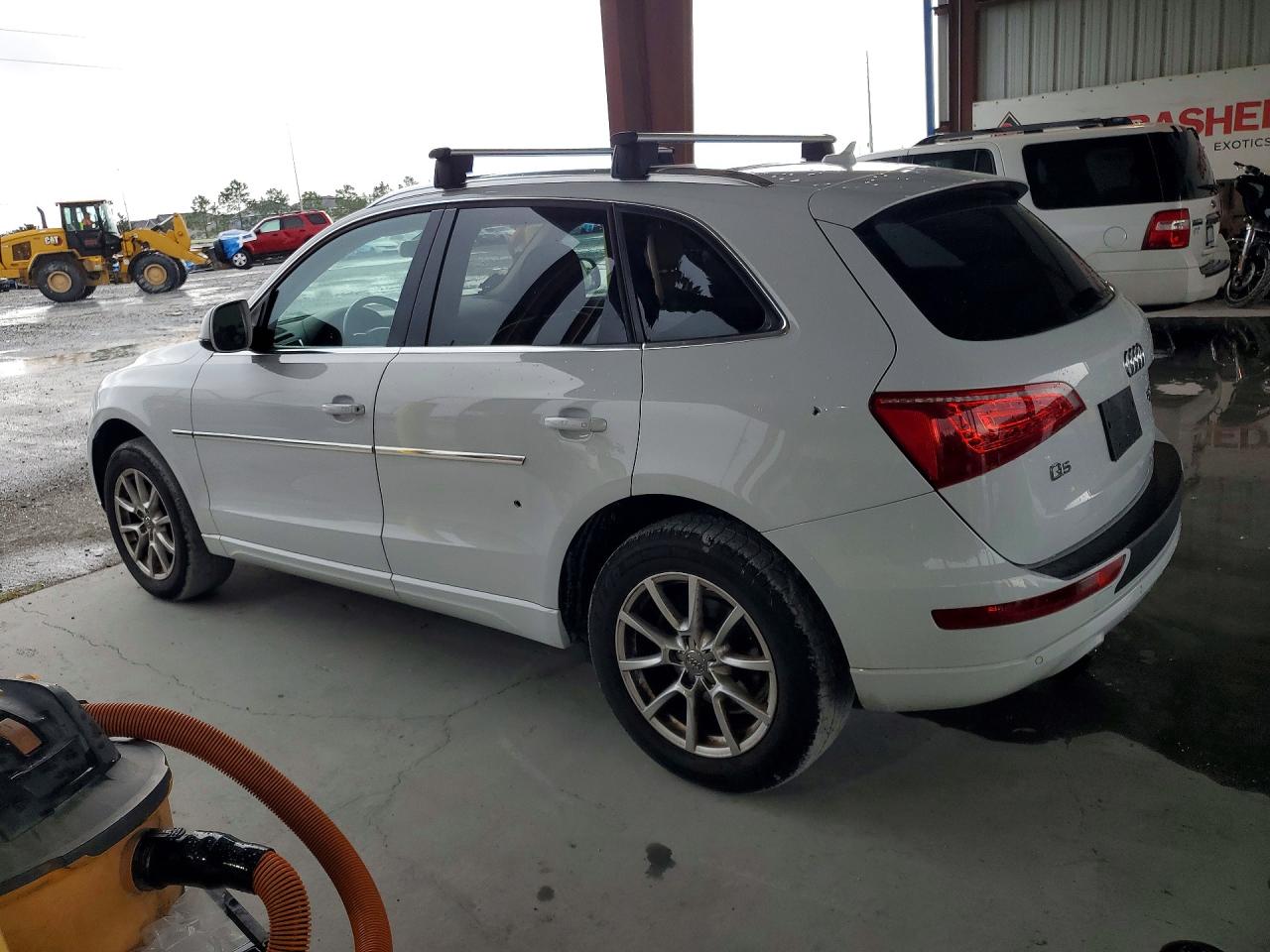2012 Audi Q5 Premium Plus White vin: WA1LFBFP7CA052455