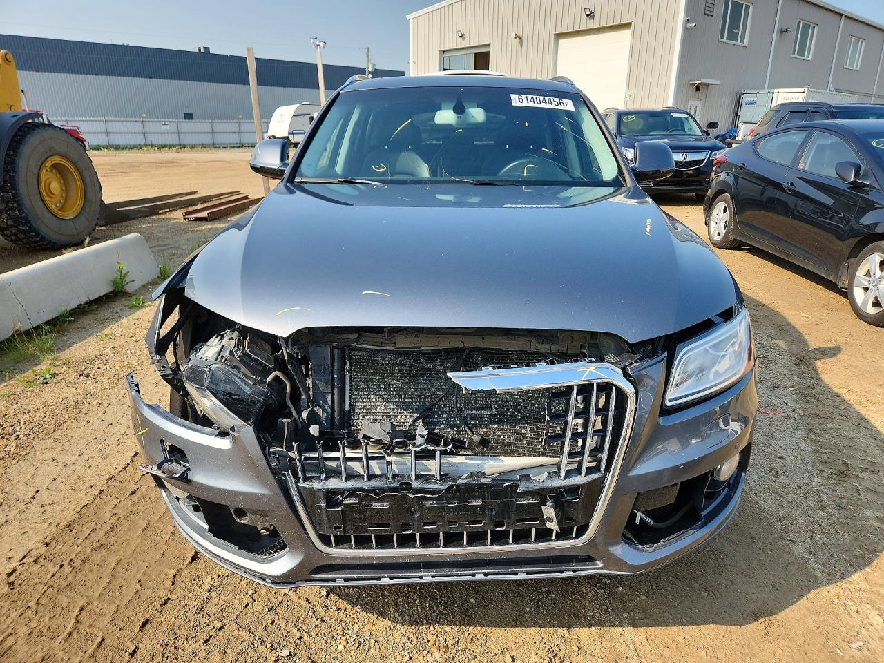 2015 Audi Q5 Premium Plus Gray vin: WA1LFCFP1FA081766