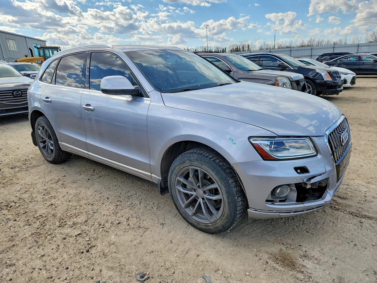 2015 Audi Q5 Premium Plus Silver vin: WA1LFCFP1FA100140