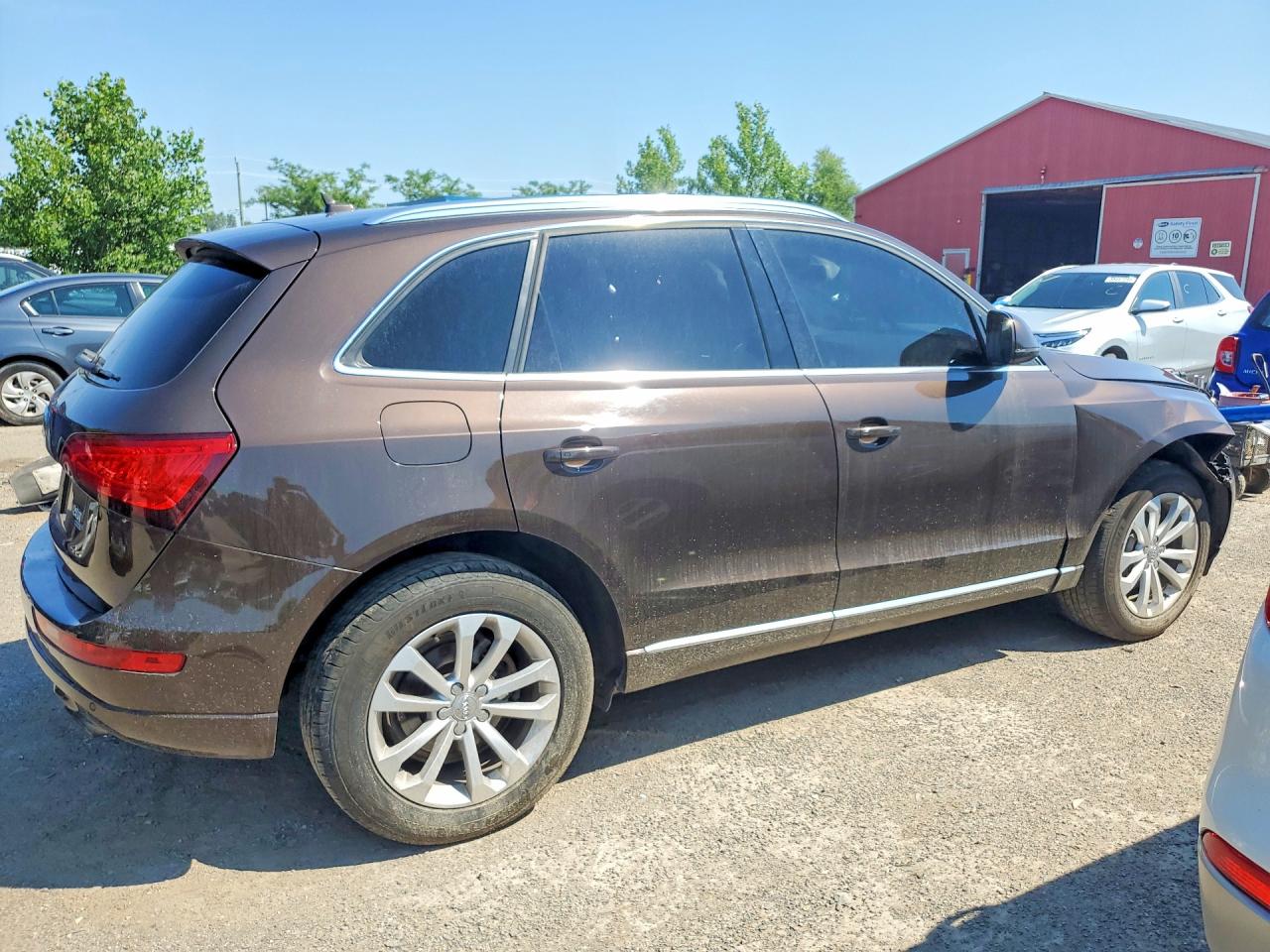 2013 Audi Q5 Brown vin: WA1LFCFP2DA080672