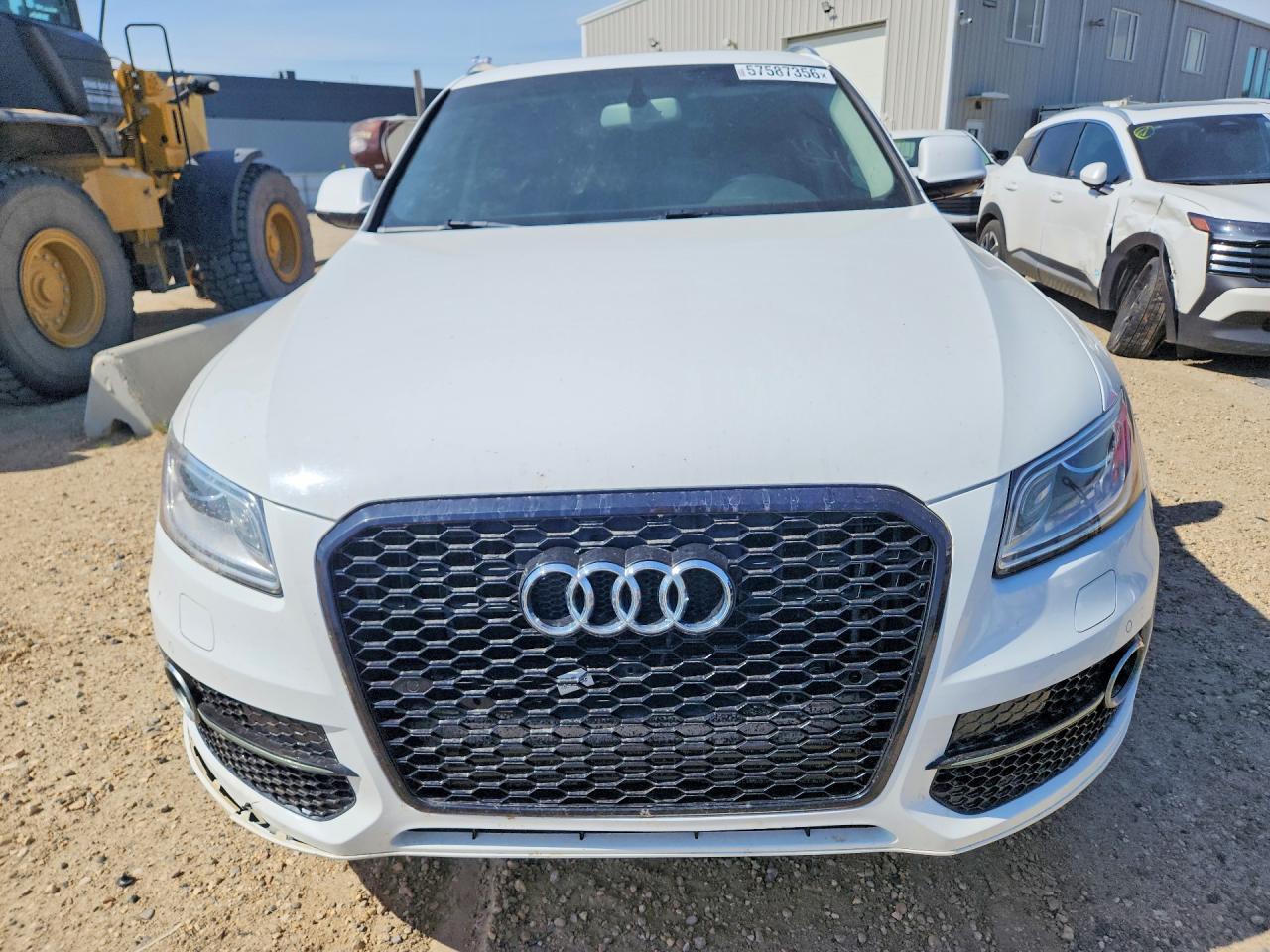 2015 Audi Q5 Premium Plus White vin: WA1LFCFP2FA115066