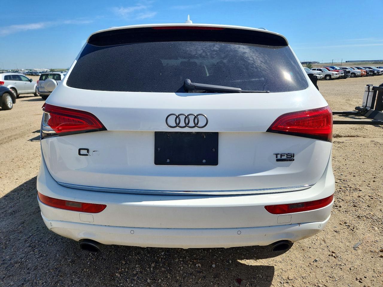 2015 Audi Q5 Premium Plus White vin: WA1LFCFP2FA115066