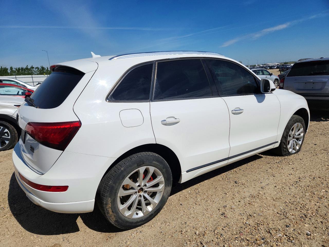 2015 Audi Q5 Premium Plus White vin: WA1LFCFP2FA115066