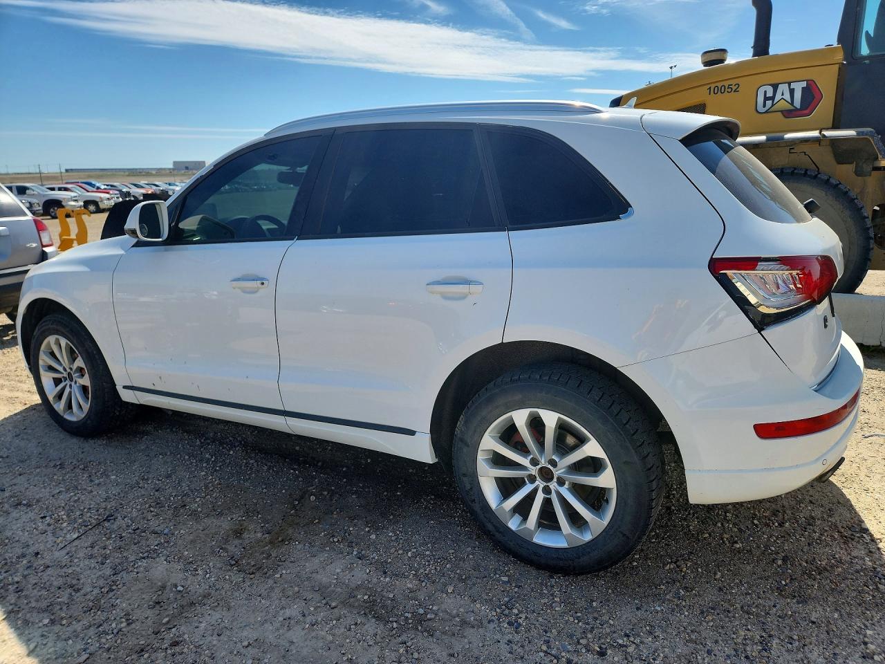 2015 Audi Q5 Premium Plus White vin: WA1LFCFP2FA115066