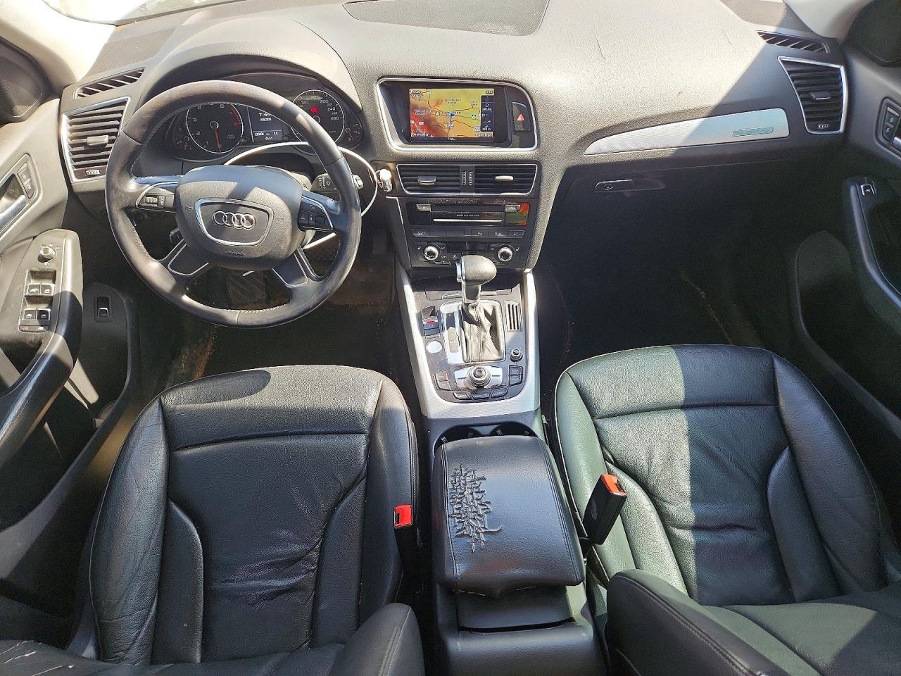 2015 Audi Q5 Premium Plus White vin: WA1LFCFP2FA115066