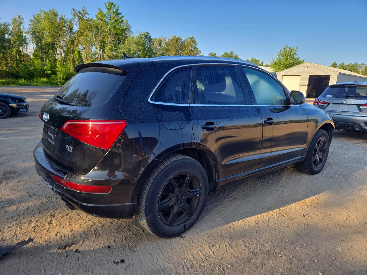 2012 Audi Q5 Premium Plus Black vin: WA1LFCFP7CA100722
