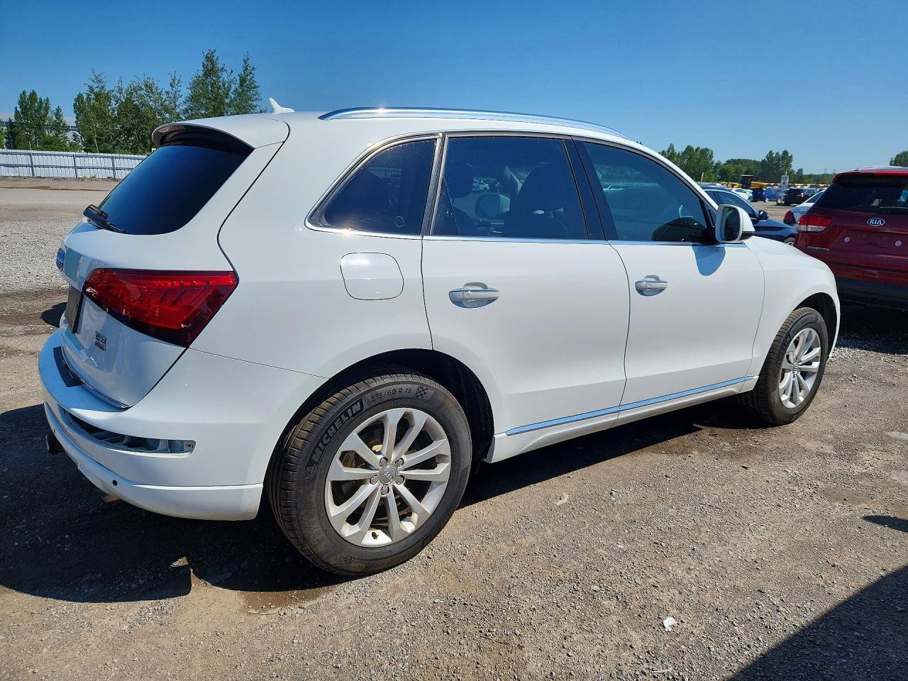 2015 Audi Q5 Premium Plus White vin: WA1LFCFP7FA077818