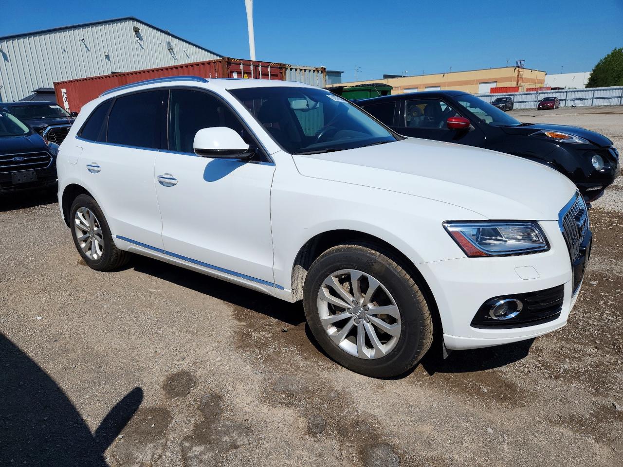 2015 Audi Q5 Premium Plus White vin: WA1LFCFP7FA077818