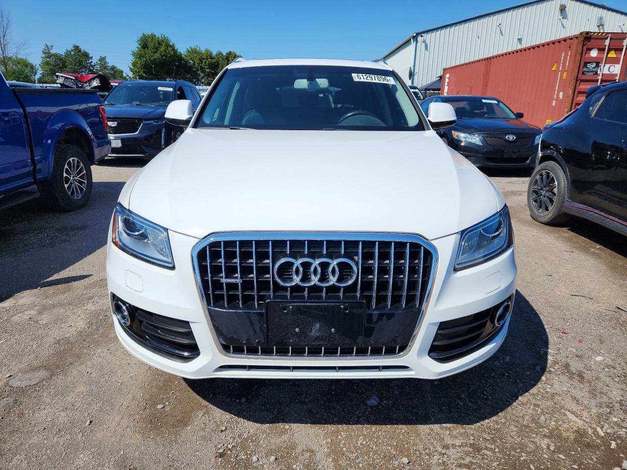 2015 Audi Q5 Premium Plus White vin: WA1LFCFP7FA077818