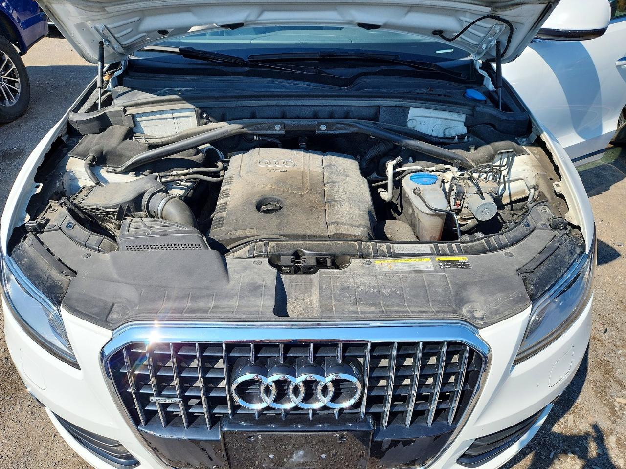 2015 Audi Q5 Premium Plus White vin: WA1LFCFP7FA077818