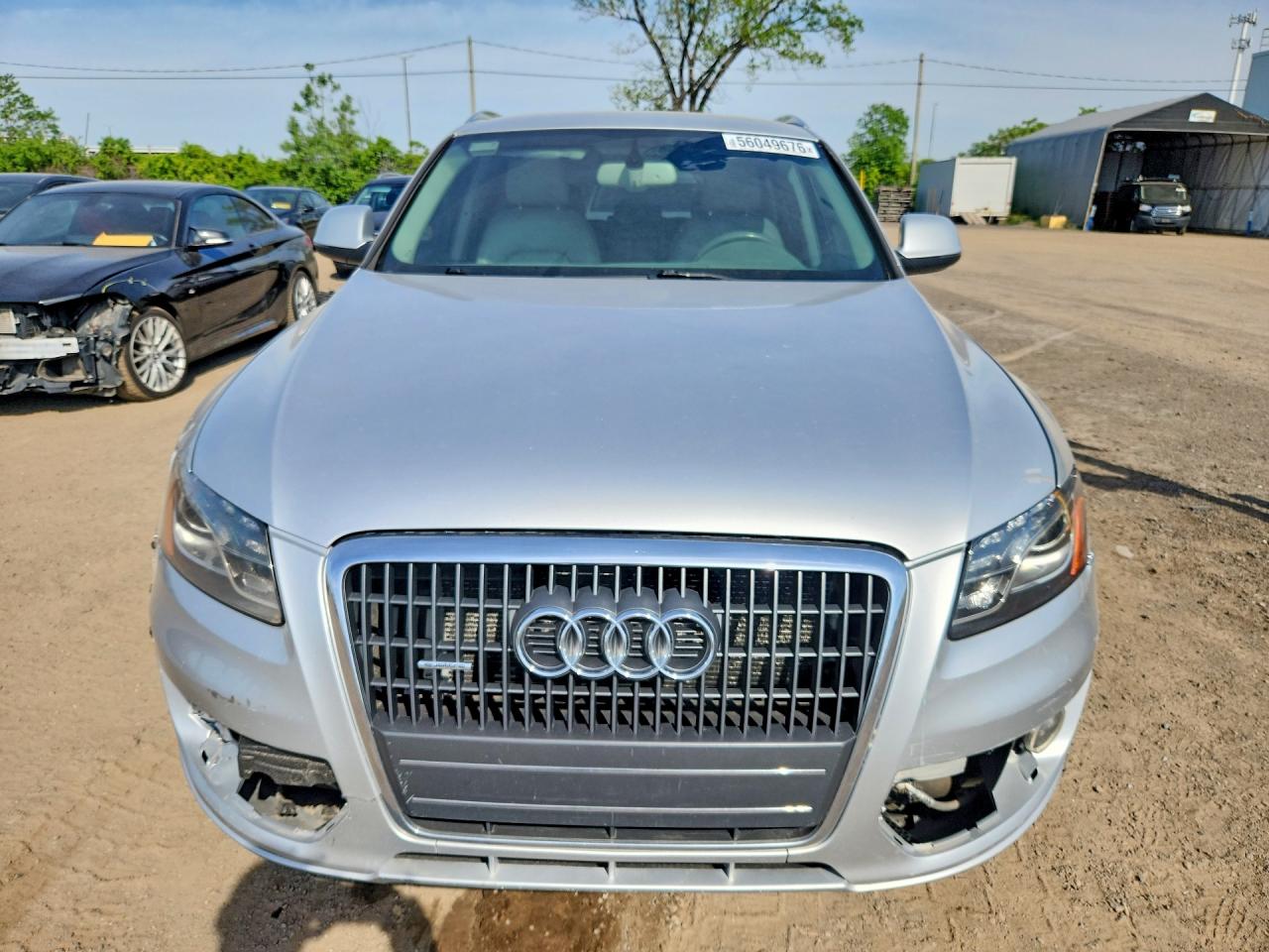 2012 Audi Q5 Premium Plus Silver vin: WA1LFCFP8CA107193