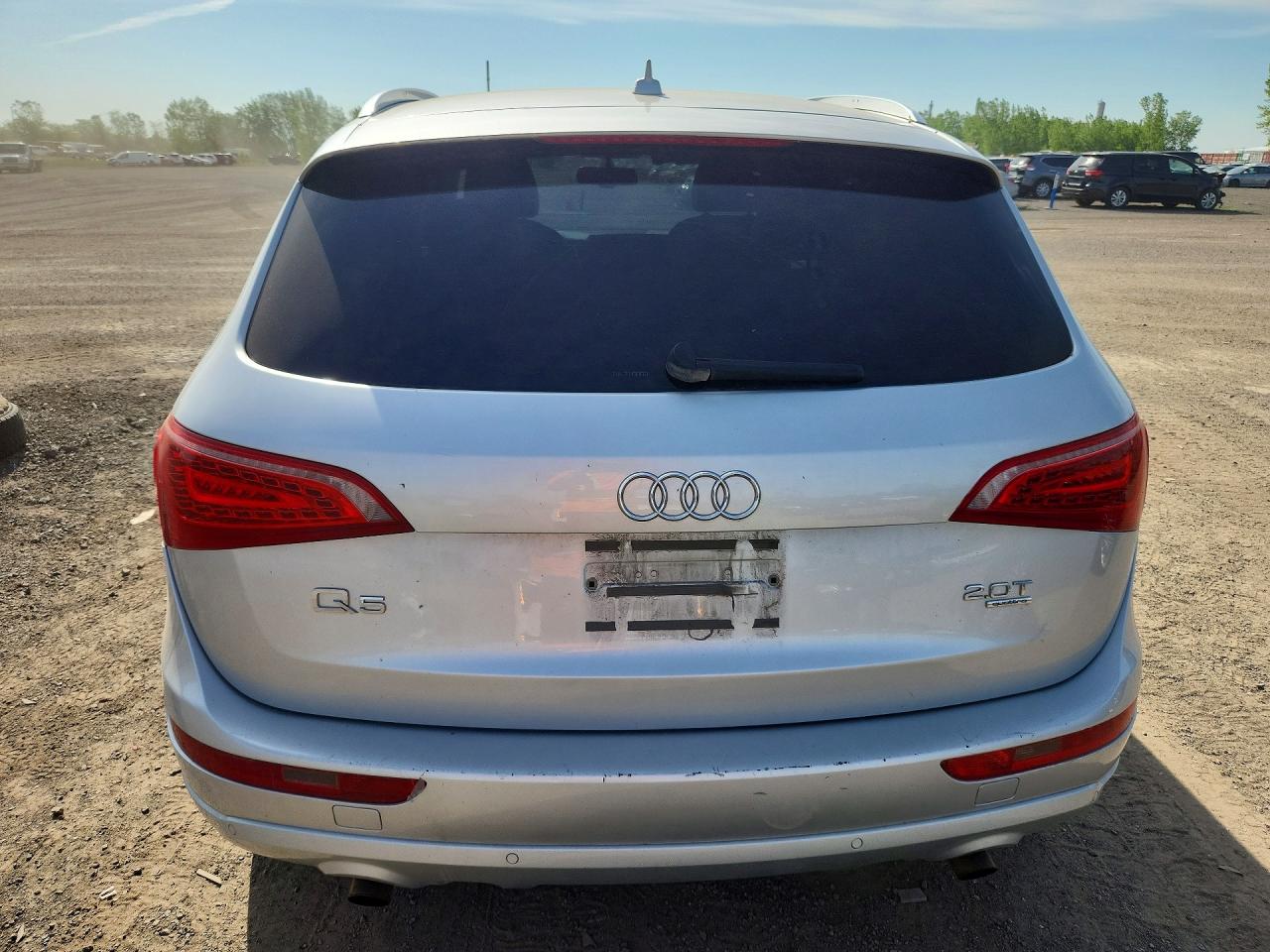 2012 Audi Q5 Premium Plus Silver vin: WA1LFCFP8CA107193