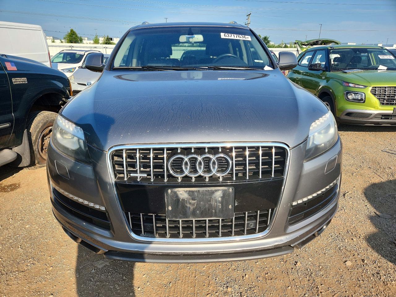 2011 Audi Q7 Premium Plus Gray vin: WA1LGAFE0BD009661