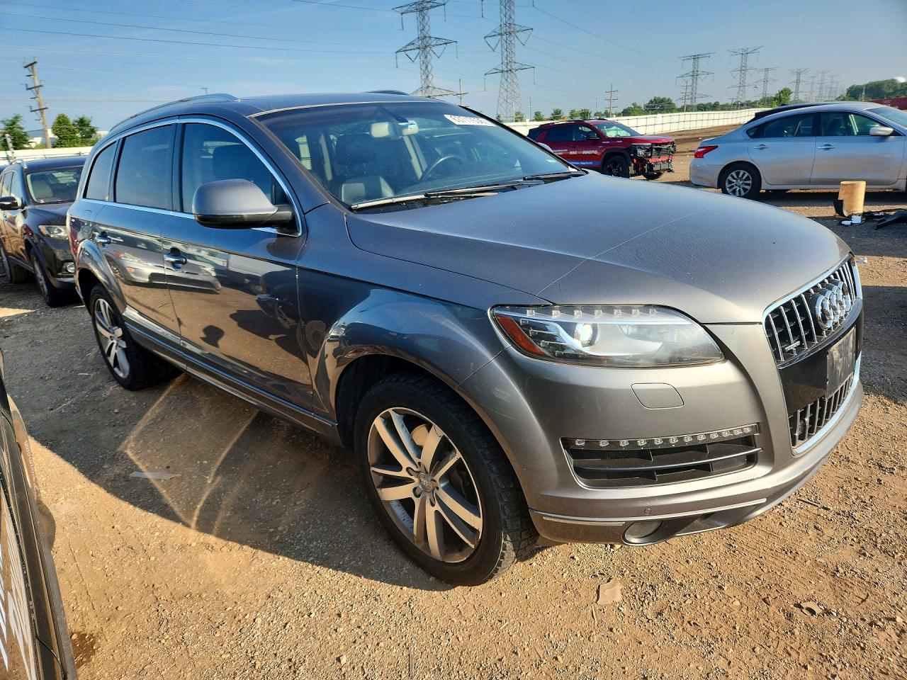 2011 Audi Q7 Premium Plus Gray vin: WA1LGAFE0BD009661