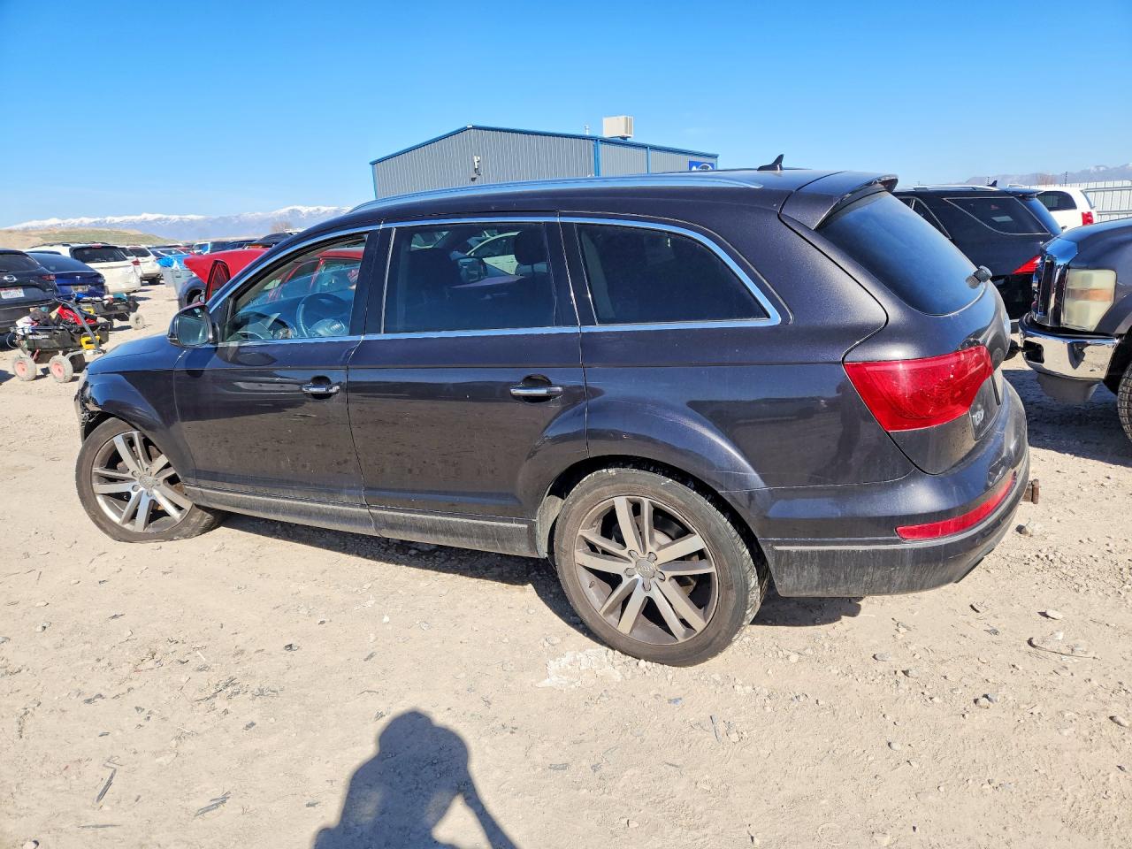 2012 Audi Q7 Premium Plus Серый vin: WA1LGAFE0CD009046