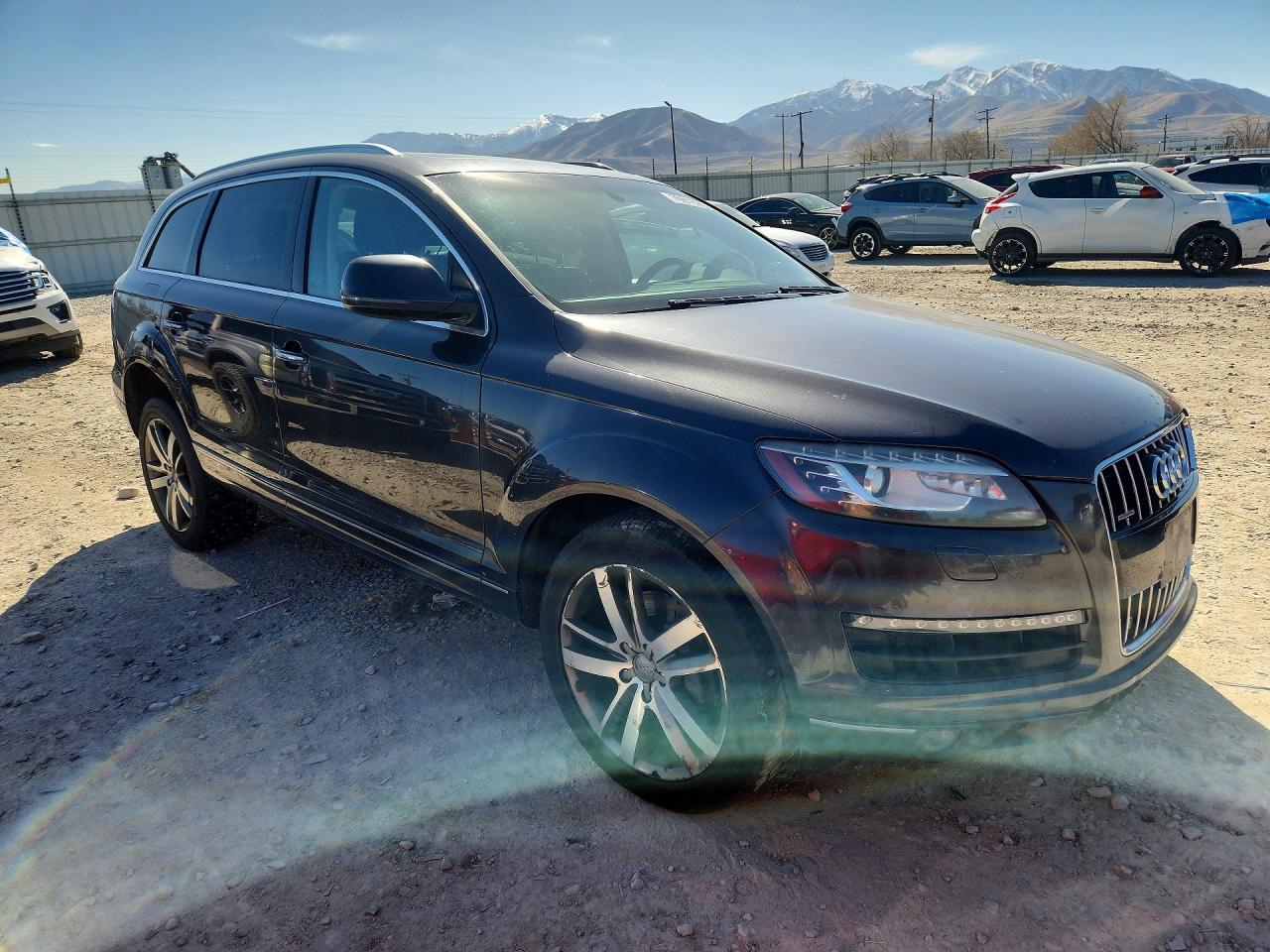 2012 Audi Q7 Premium Plus Серый vin: WA1LGAFE0CD009046