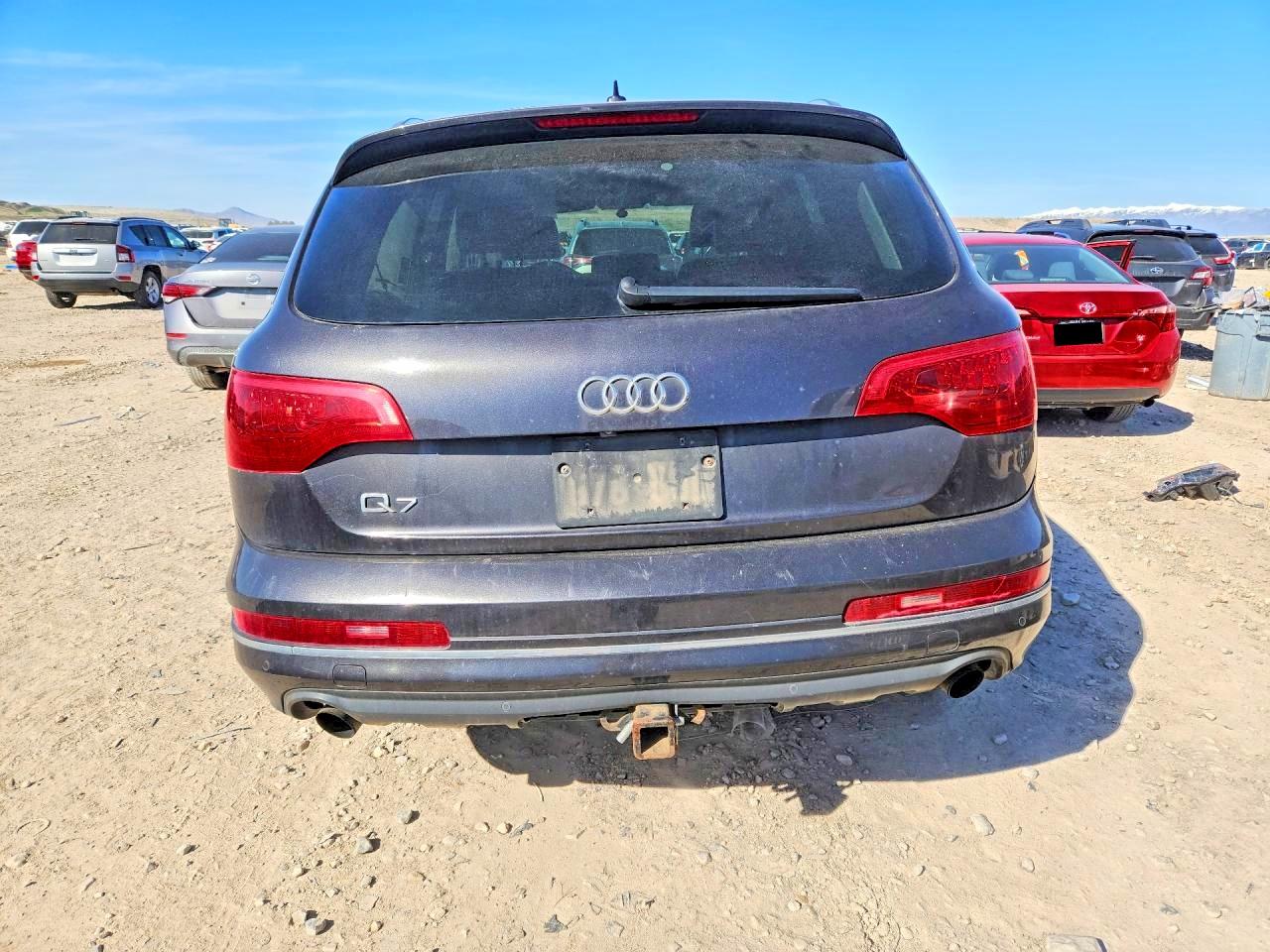 2012 Audi Q7 Premium Plus Серый vin: WA1LGAFE0CD009046