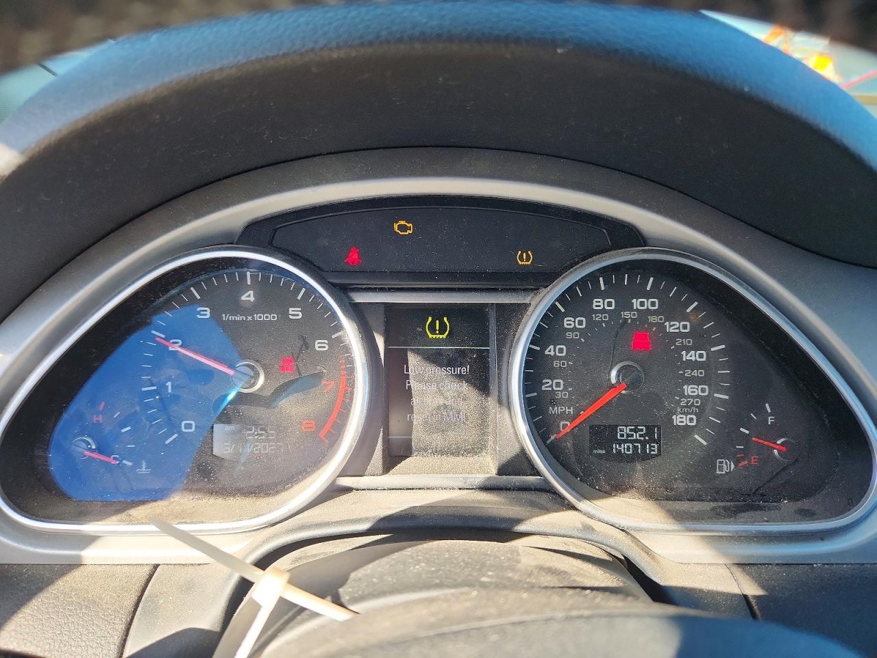 2012 Audi Q7 Premium Plus Серый vin: WA1LGAFE0CD009046